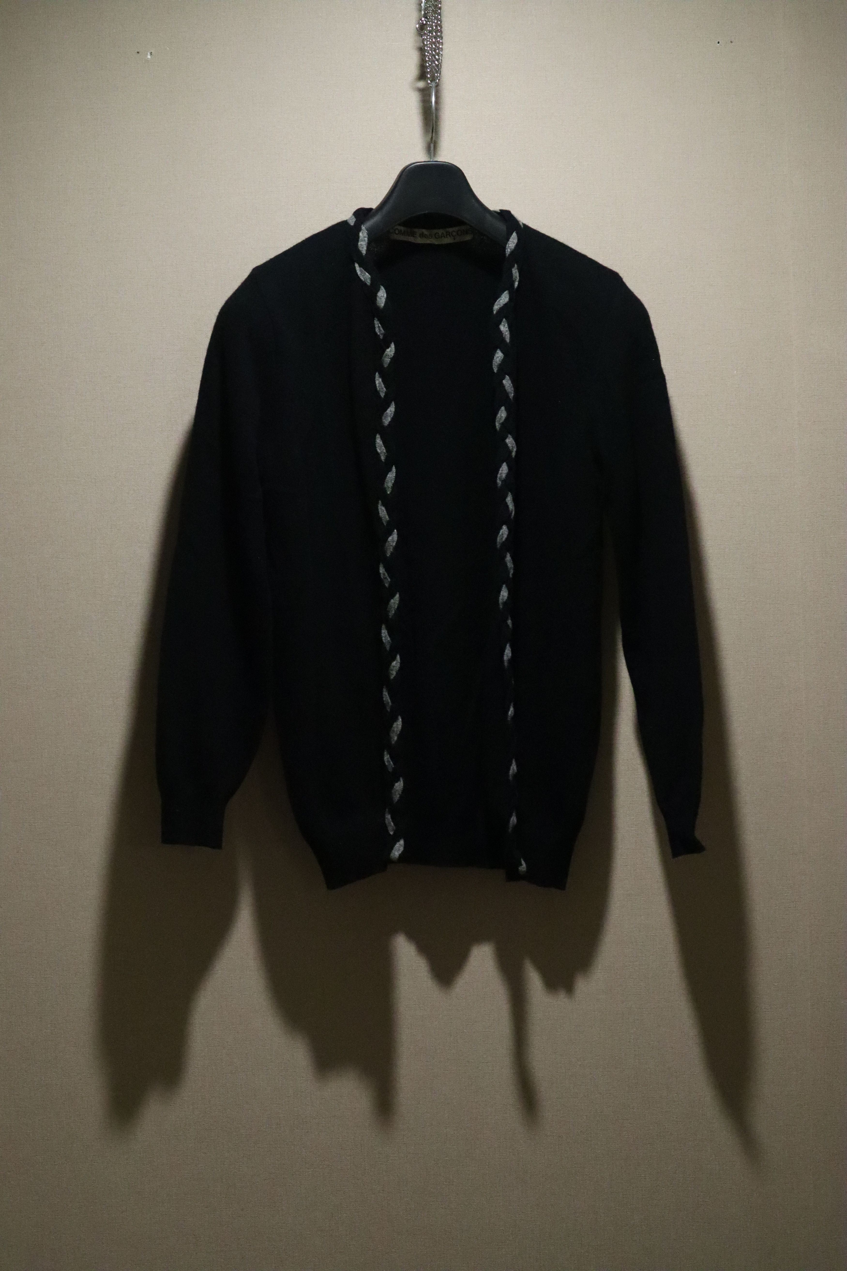 Comme des Garcons COMME des GARÇONS 1970s Archive Weaving Cardigan Size M / US 6-8 / IT 42-44 - 1 Thumbnail