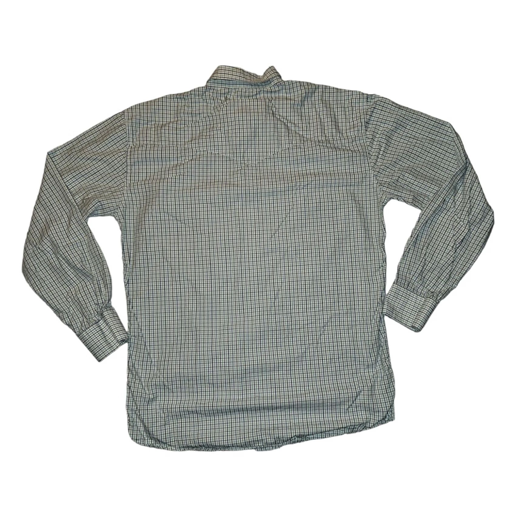 Vintage Larry Mahan Diamond Pearl Snap Long Sleeve Men Large Check Western Cowboy Shirt Size US L / EU 52-54 / 3 - 7 Thumbnail