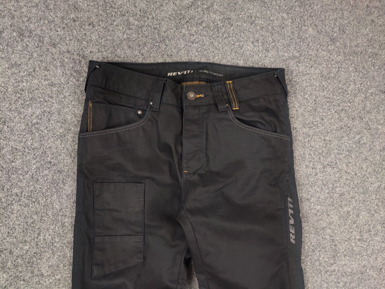 Alpinestars Revit Carnaby Motorcycle Cordura Knee Solid Blue Denim Jeans Size US 32 / EU 48 - 7 Thumbnail