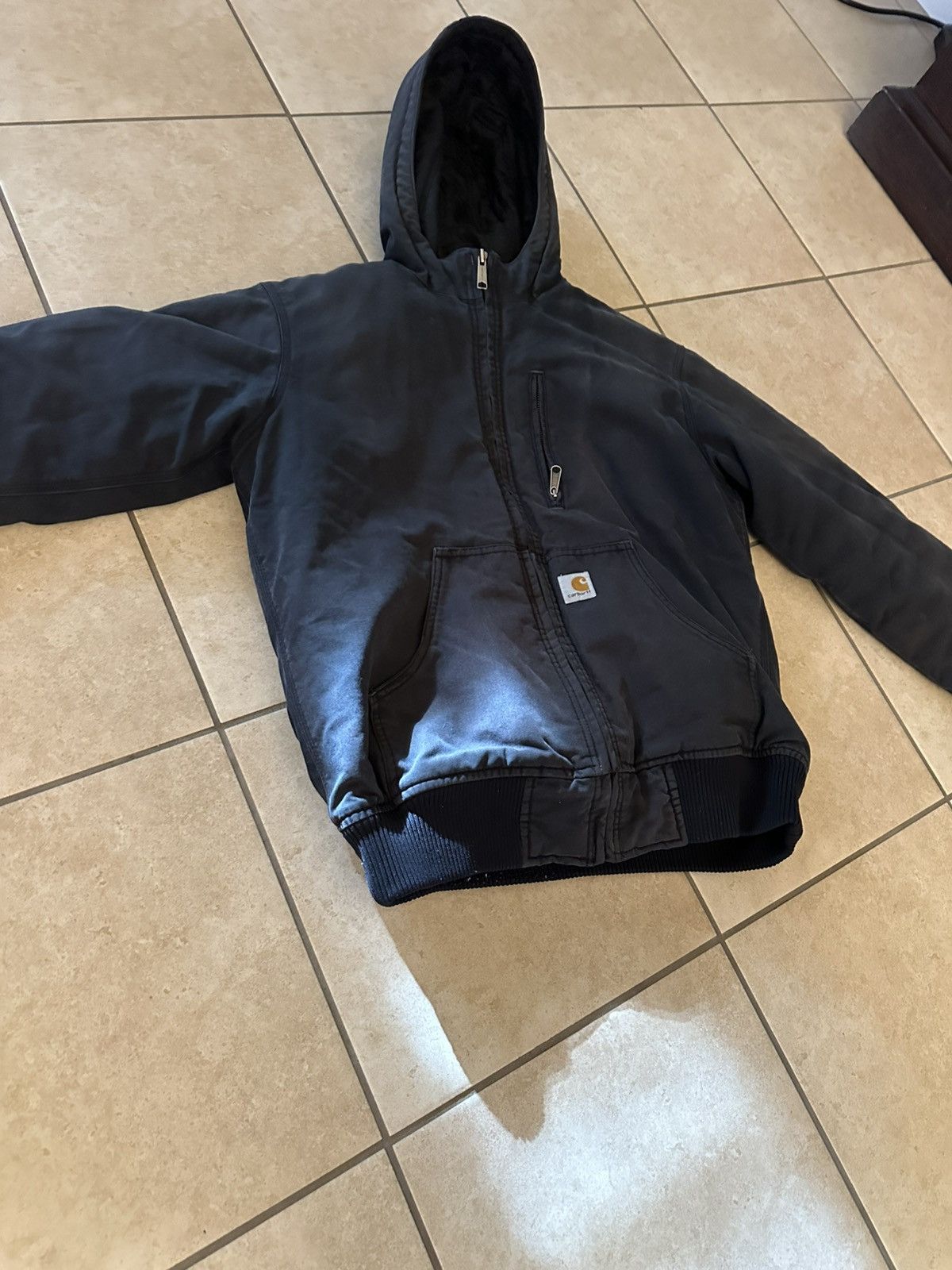 Carhartt Carhartt Washed Duck Insulated Active Jacket - Black - Small Size US S / EU 44-46 / 1 - 2 Thumbnail