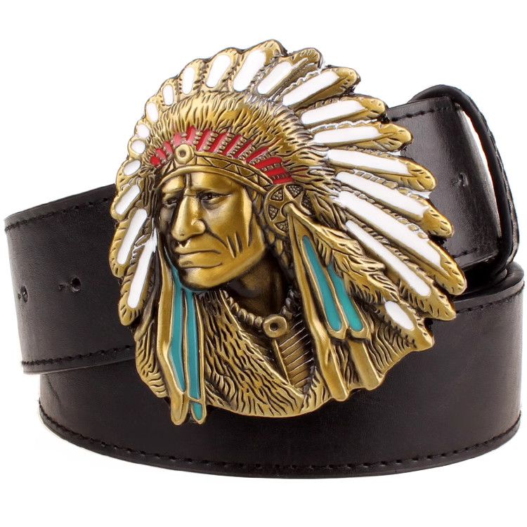 Designer Future Vintage Belt Riveted Belts Menswear Accessories Size ONE SIZE - 1 Thumbnail