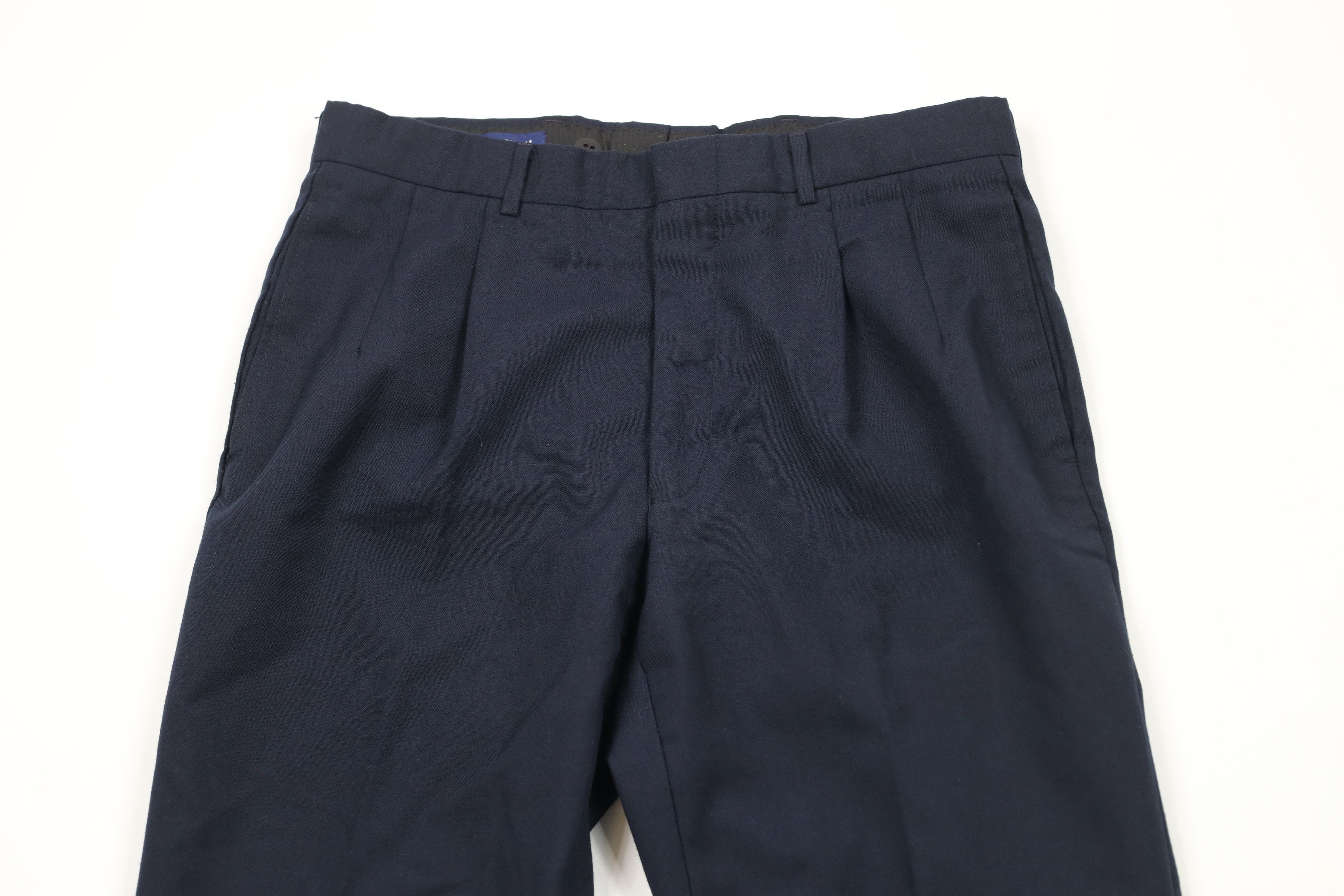 Vintage Vintage 90s Streetwear Wool Blend Cloth Chino Pants USA Size US 32 / EU 48 - 2 Thumbnail