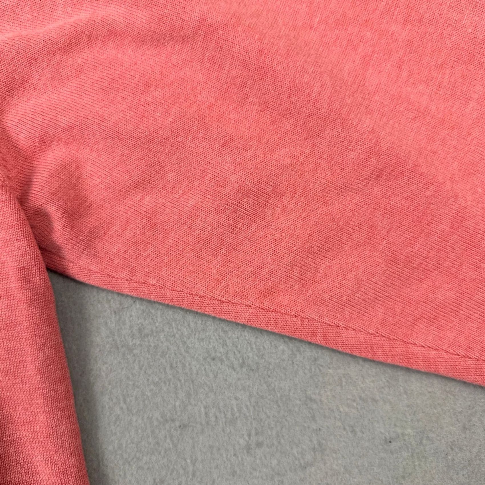 Peter Millar Peter Millar Sweater Men L Pink Solid 1/4 Zip Pullover Golf Silk Cashmere Knit Logo Pullover Men Sports Size US L / EU 52-54 / 3 - 6 Thumbnail