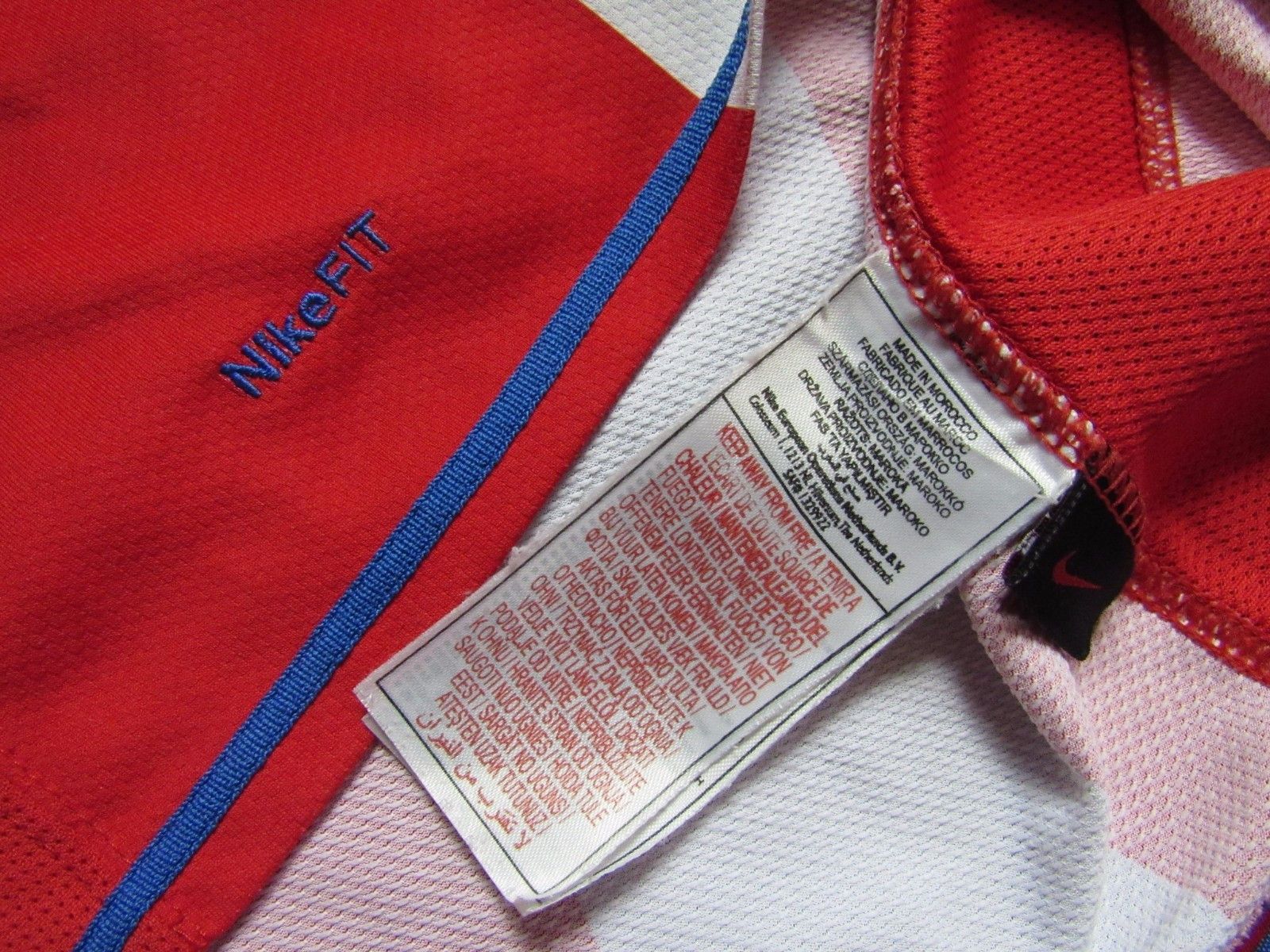 Nike Atletico Madrid 2007 2008 Home Shirt Jersey Size US XL / EU 56 / 4 - 6 Thumbnail