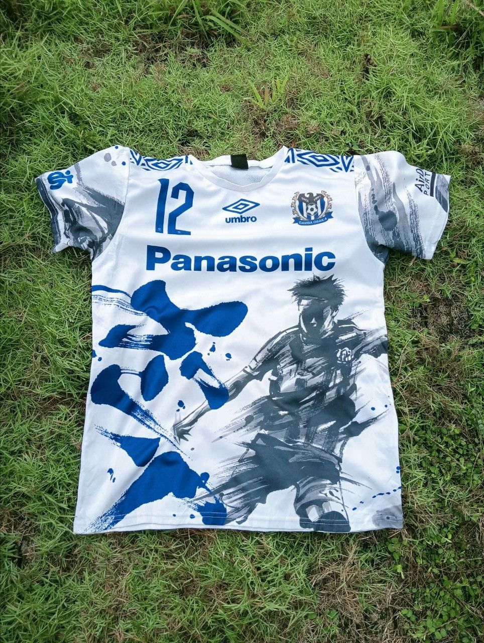 Japanese Brand GAMBA OSAKA JAPAN LEAGUE by UMBRO JERSEY Size US M / EU 48-50 / 2 - 1 Thumbnail