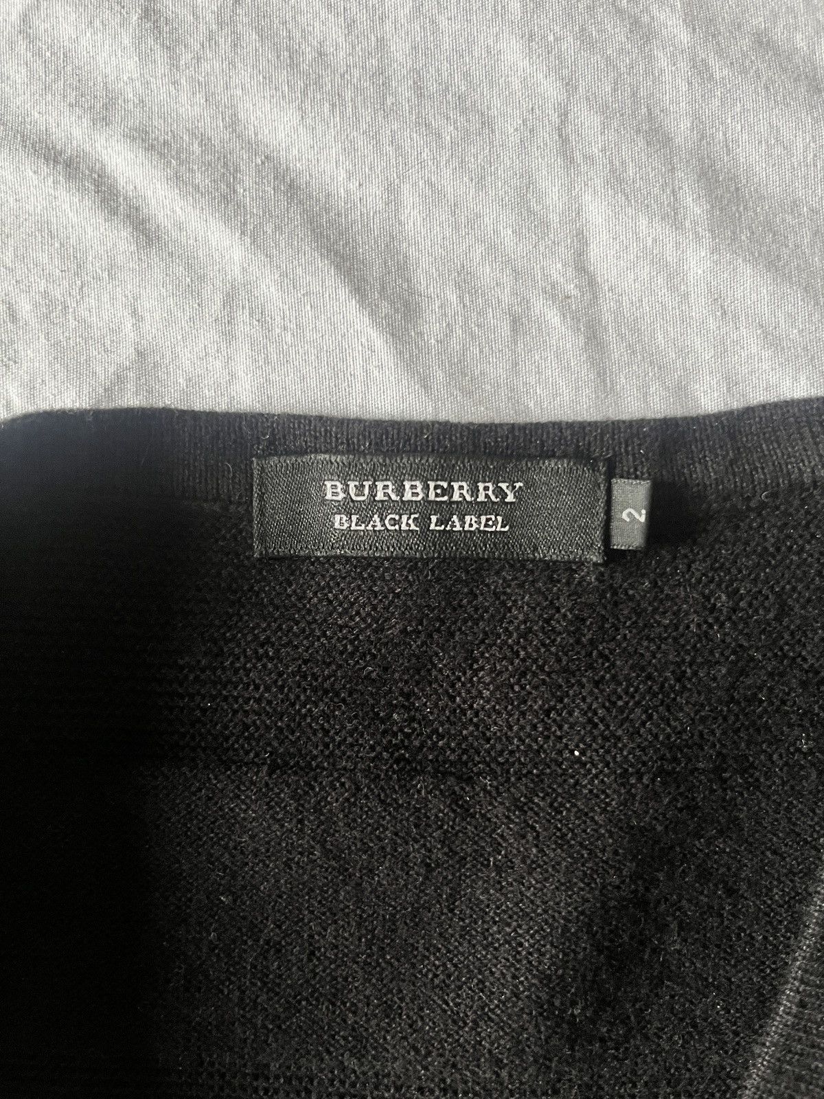 Burberry BURBERRY BLACK LABEL SPECIAL EDITION SWEATSHIRT BLACK Size US M / EU 48-50 / 2 - 4 Thumbnail