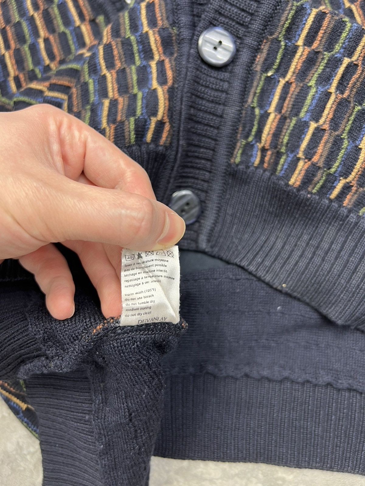 Lacoste Unique Lacoste Small Logo Cardigan Size US XL / EU 56 / 4 - 6 Thumbnail