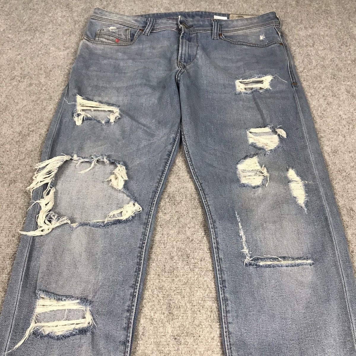 Diesel SLIM DIESEL DISTRESSED JEANS PANTS Size US 30 / EU 46 - 3 Thumbnail