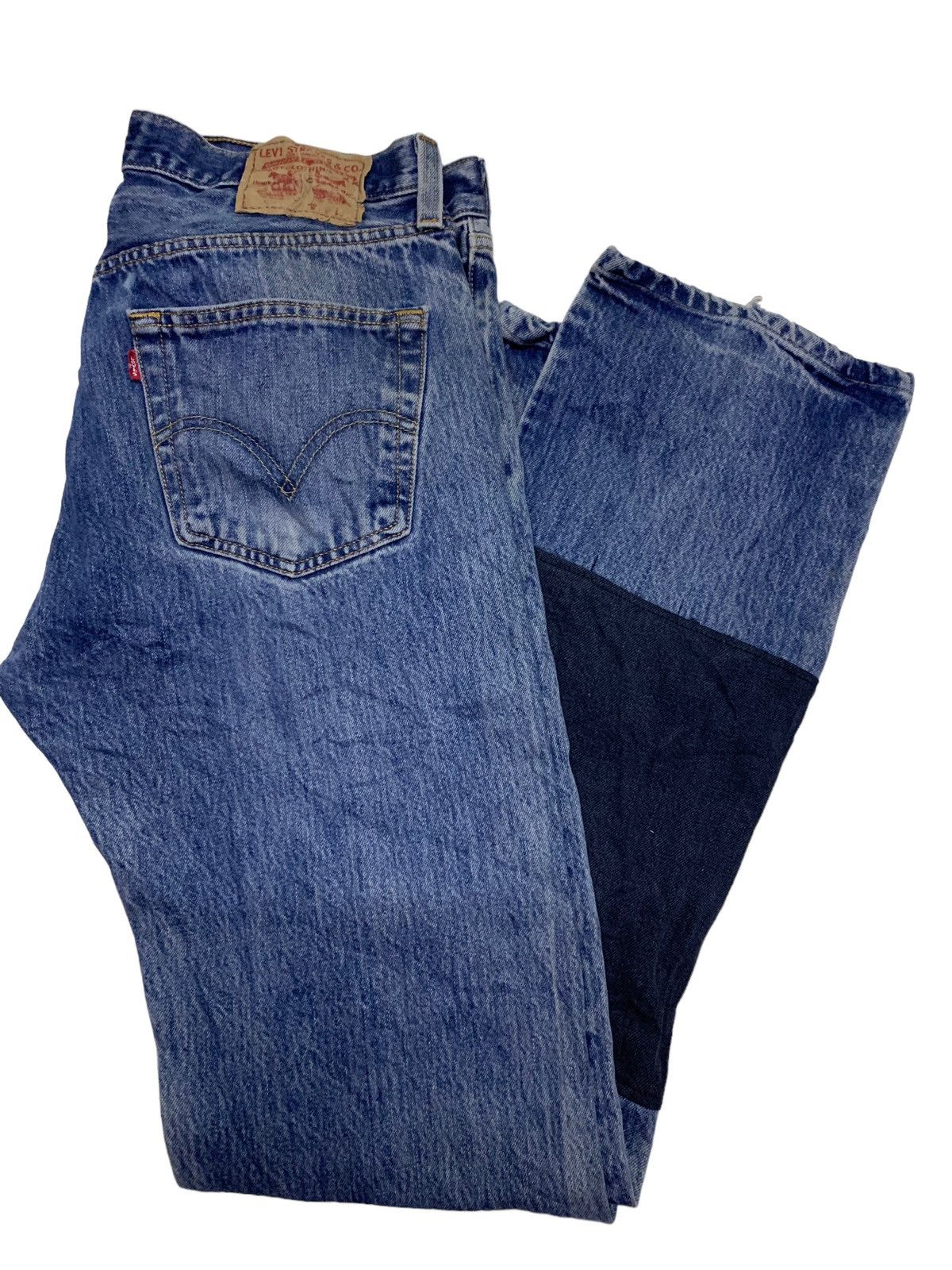 Levi's Vintage Clothing Levis Distressed denim custom Size US 34 / EU 50 - 13 Thumbnail