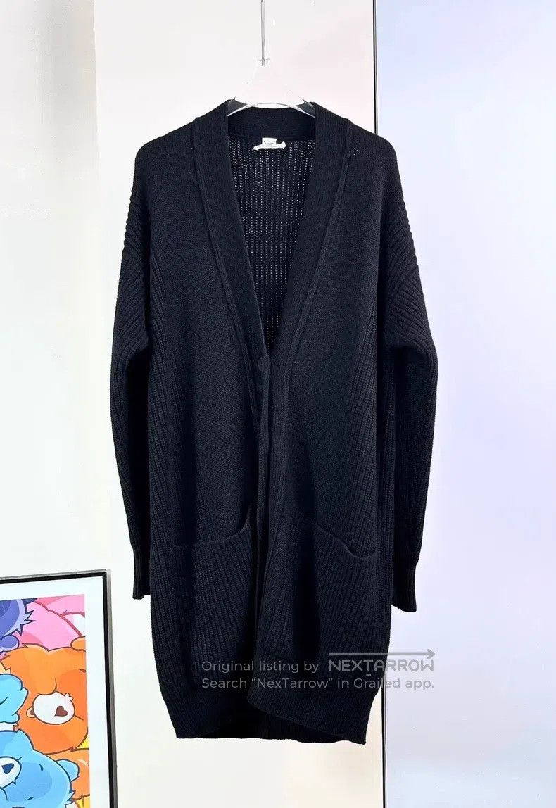 Hermes Hermes Black Cashmere Open Cardigan Jacket Size XS / US 0-2 / IT 36-38 - 1 Thumbnail