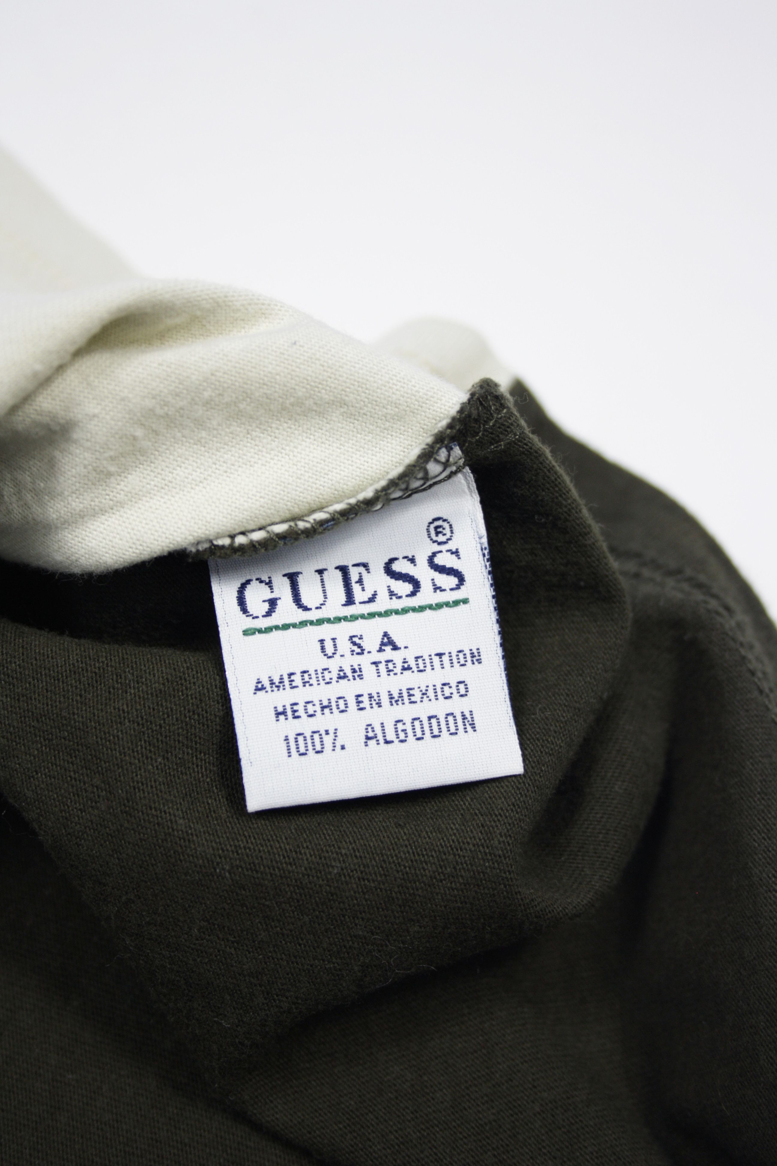 Guess × Vintage Guess Jeans USA 90s Vintage Dragon Print LS T-Shirt Size US XL / EU 56 / 4 - 6 Thumbnail
