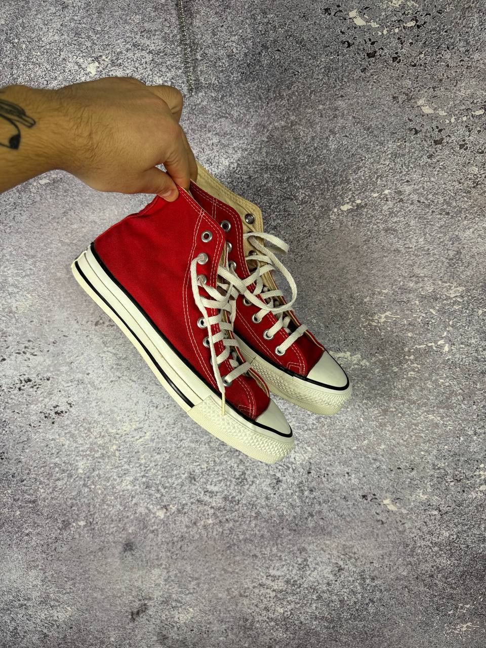 CONVERSE 90’s Made in USA 40 VTG 90s Converse Chuck Taylor USA made gray high top size 7