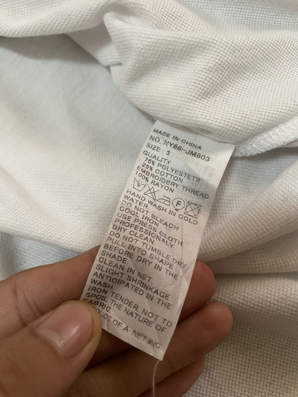 Issey Miyake × Japanese Brand NET-NET BY ISSEY MIYAKE CATS EMBROIDERED POLO TEE Size US L / EU 52-54 / 3 - 8 Thumbnail