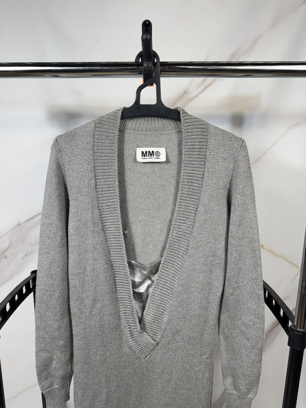 Maison Margiela MM6 Wool Dress Size XL / US 12-14 / IT 48-50 - 2 Thumbnail