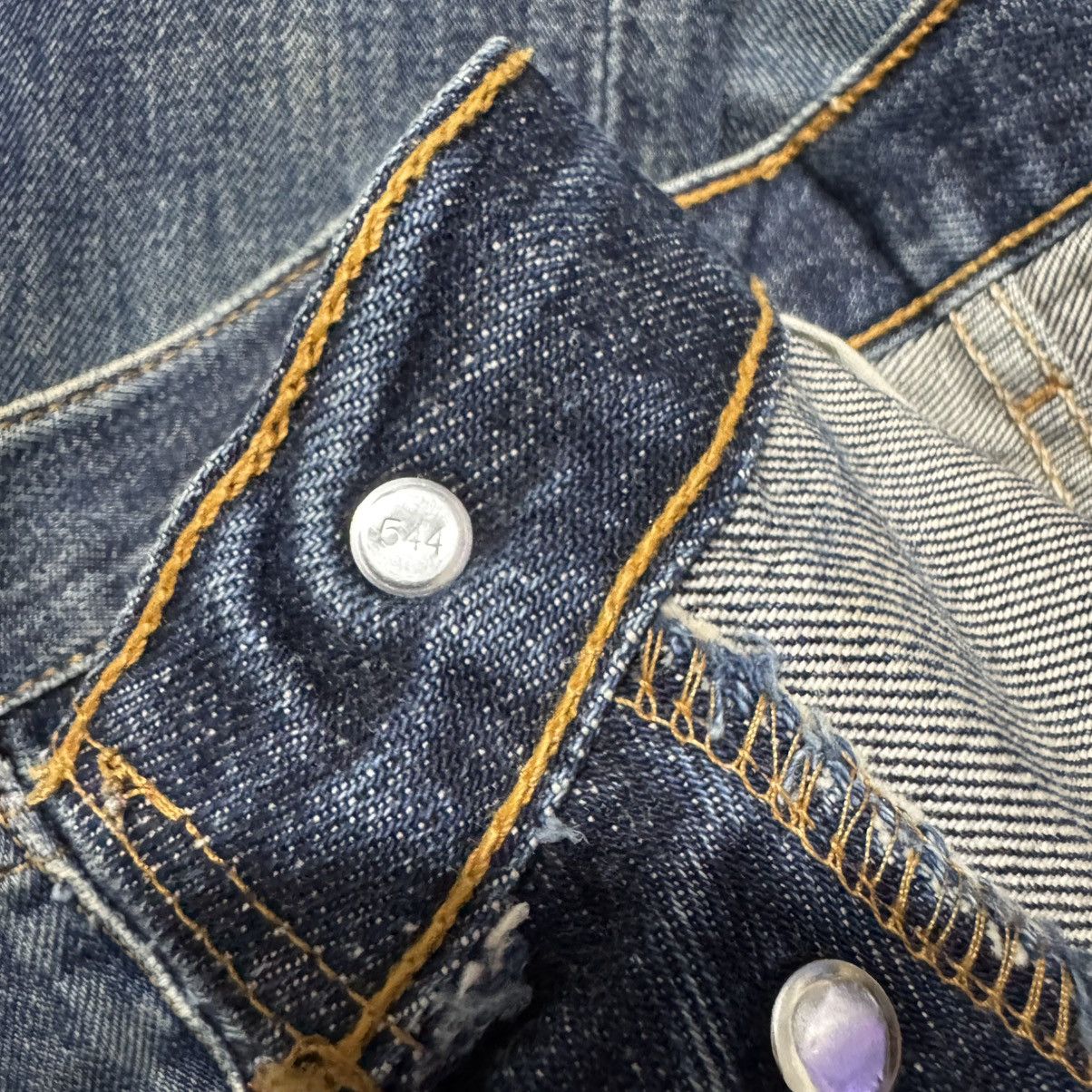 Levi's Vintage Levis 501 Thrashed Jeans Size US 28 / EU 44 - 18 Thumbnail