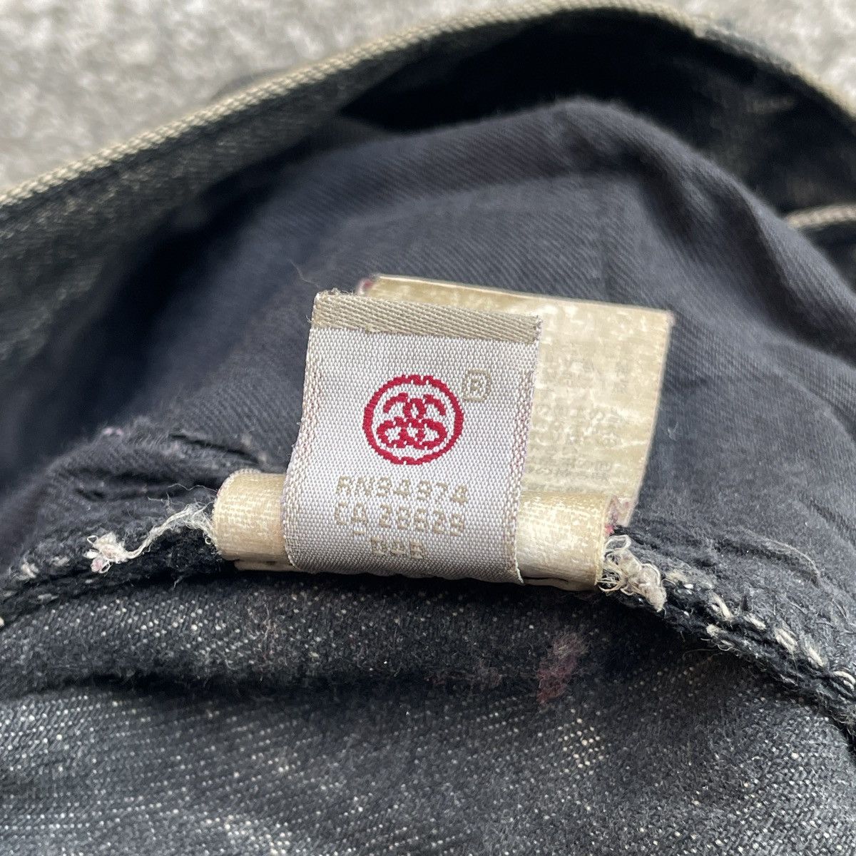 Mastermind Japan × Stussy Stussy x mastermind Japan Denim Pants Black Skull Embroidery Size US 34 / EU 50 - 15 Thumbnail