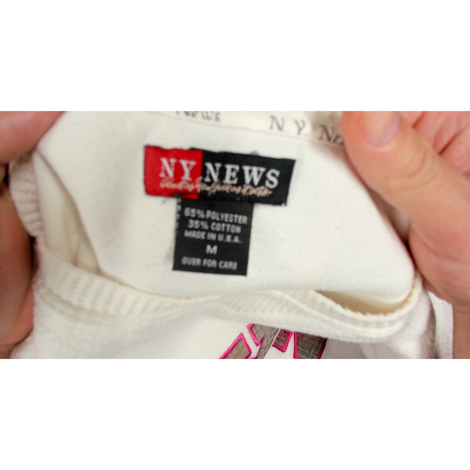Vintage Vintage 1994 Boxy Drop-Shoulder Reverse Fleece Sweatshirt Size XL / US 12-14 / IT 48-50 - 6 Thumbnail