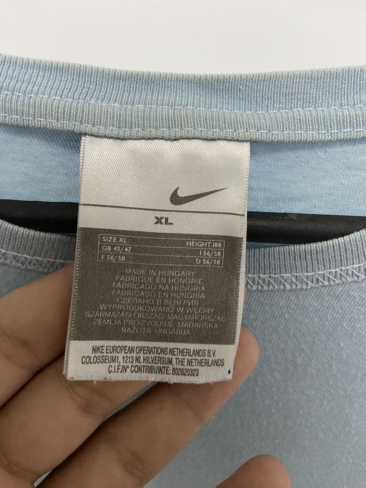 Nike Nike Vintage Big Print T Shirt Y2K Logo Street Style Size US XL / EU 56 / 4 - 4 Thumbnail