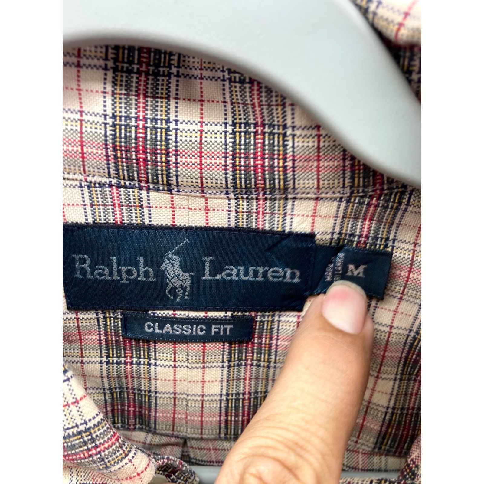 Ralph Lauren Ralph Lauren Button Down Shirt Mens Medium Multicolor Plaid Classic Fit Logo Shirt Mens Size US M / EU 48-50 / 2 - 7 Thumbnail