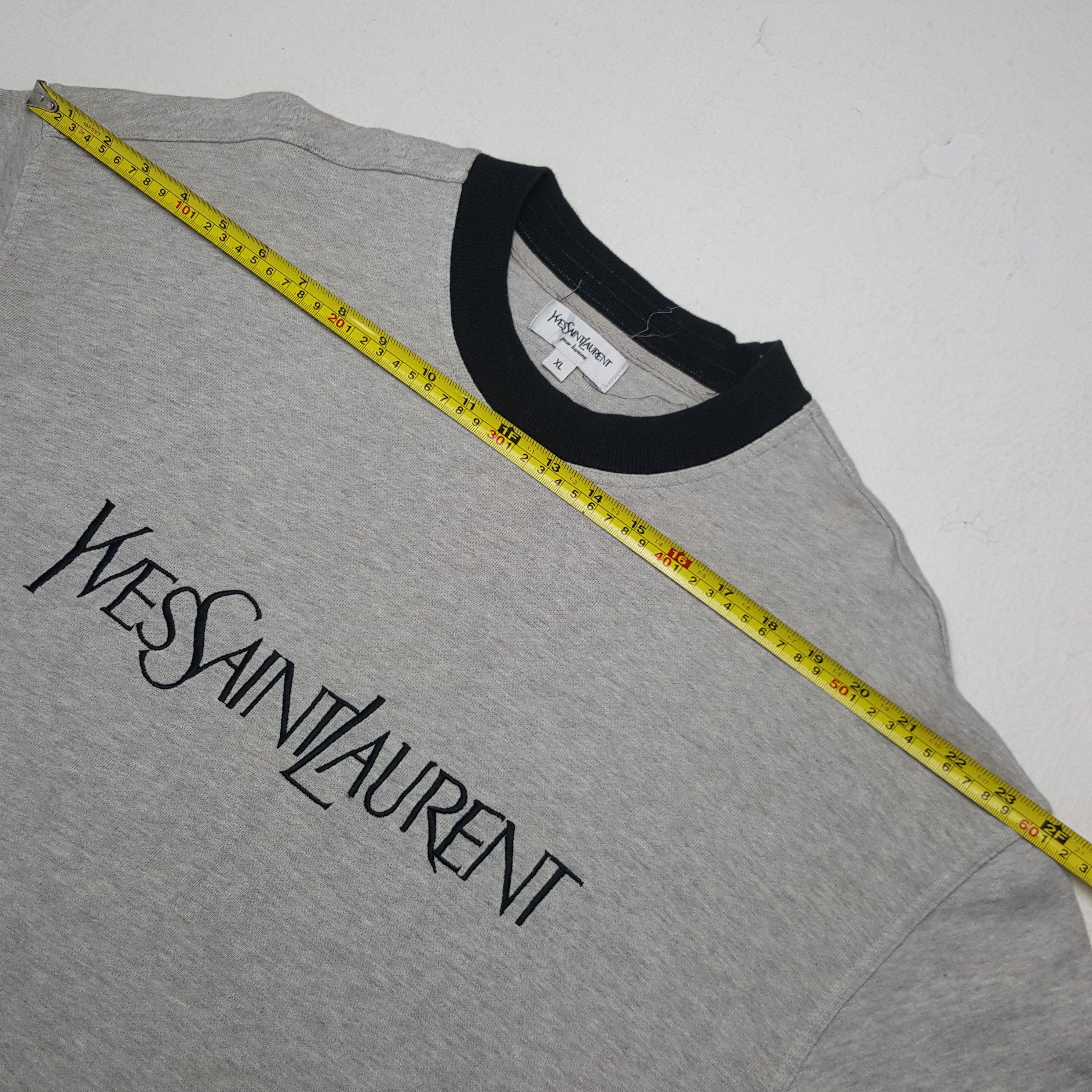 Vintage × Yves Saint Laurent Vintage Yves Saint Laurent Italian Brand Tshirt Size US XL / EU 56 / 4 - 6 Thumbnail