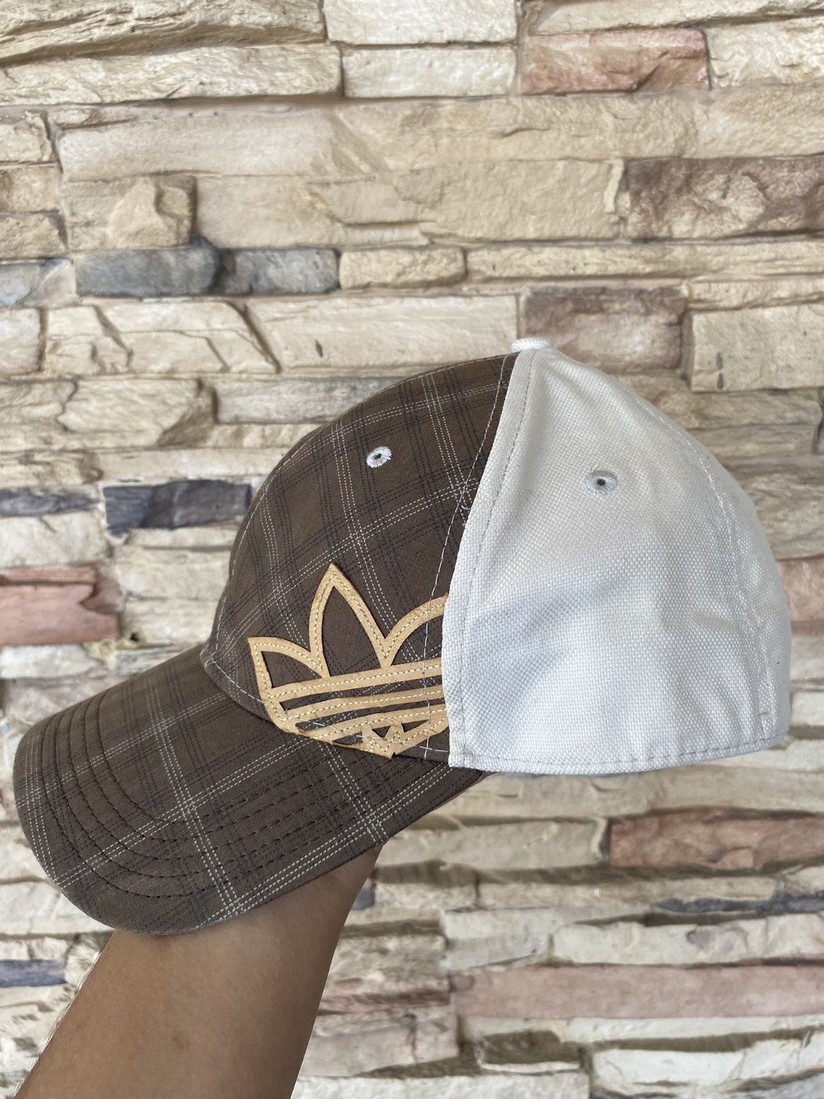 Vintage Vintage Adidas Trefoil Full Cap Vtg Size ONE SIZE - 2 Thumbnail