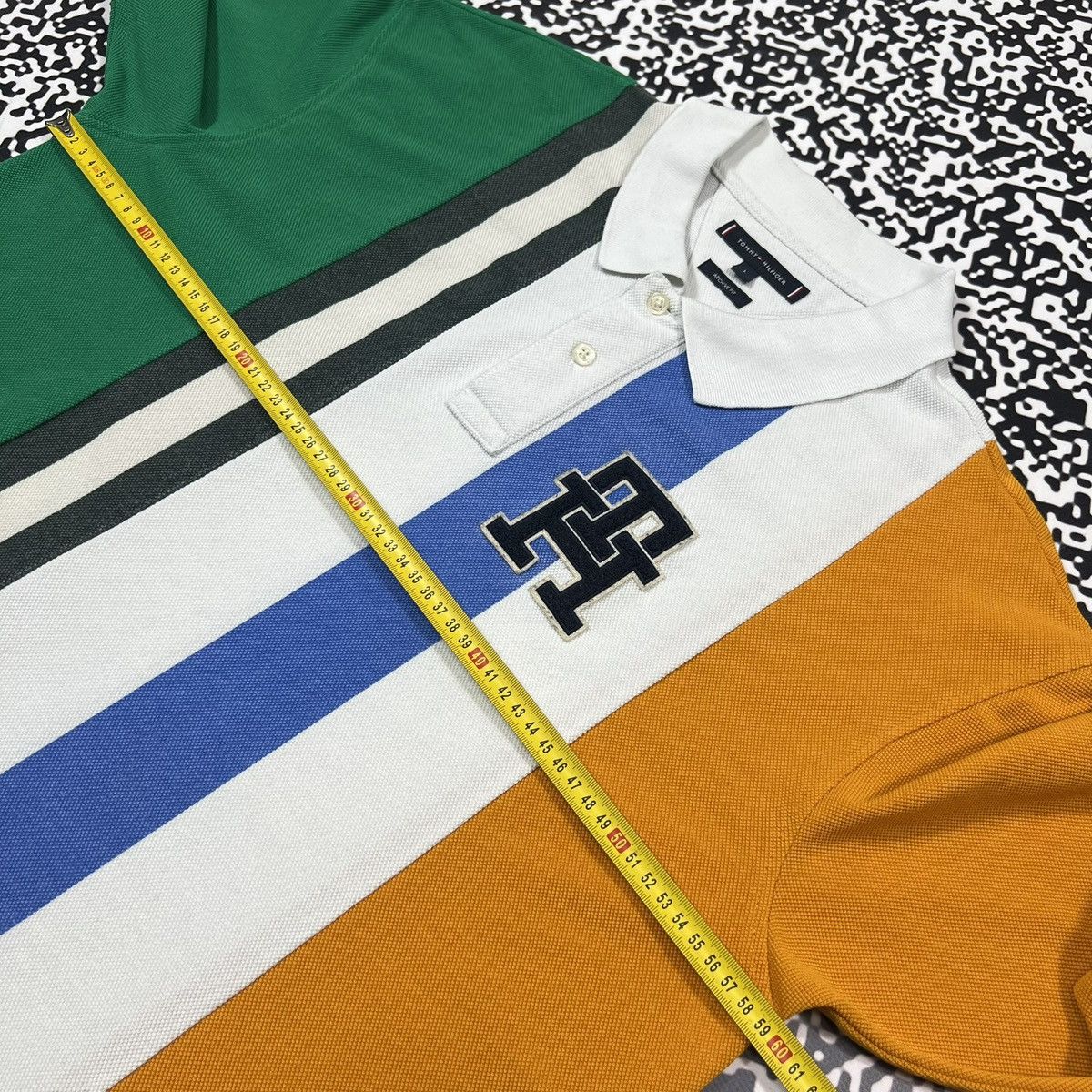 Tommy Hilfiger Vintage Y2K Tommy Hilfiger Archive Fit Polo Longsleeve Size US L / EU 52-54 / 3 - 14 Thumbnail