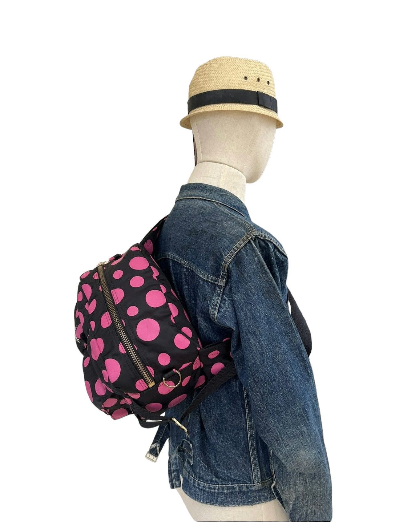 Porter Porter X Yayoi Kusama X X-Girl X Xlarge Polka Dot Tanker Bag Size ONE SIZE - 3 Thumbnail