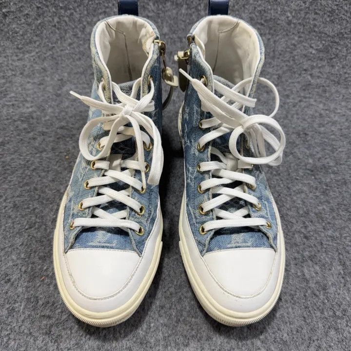 Louis Vuitton Louis Vuitton Stellar Casual Shoes in Blue -2508 Size US 5 / EU 37 - 1 Thumbnail