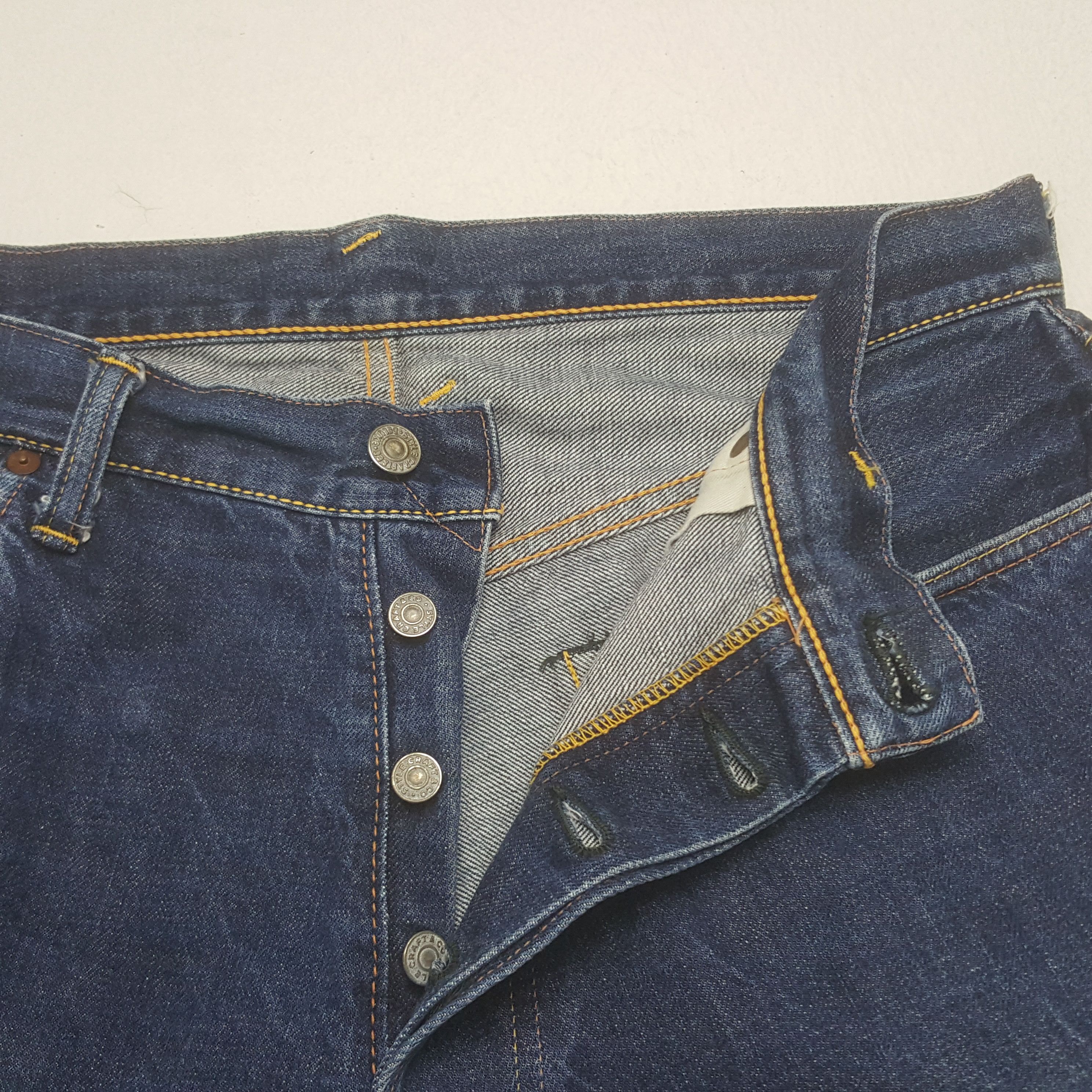 Evisu Vintage Evisu Japanese Brand Daicock Custom Art Denim Jeans Size US 34 / EU 50 - 7 Thumbnail