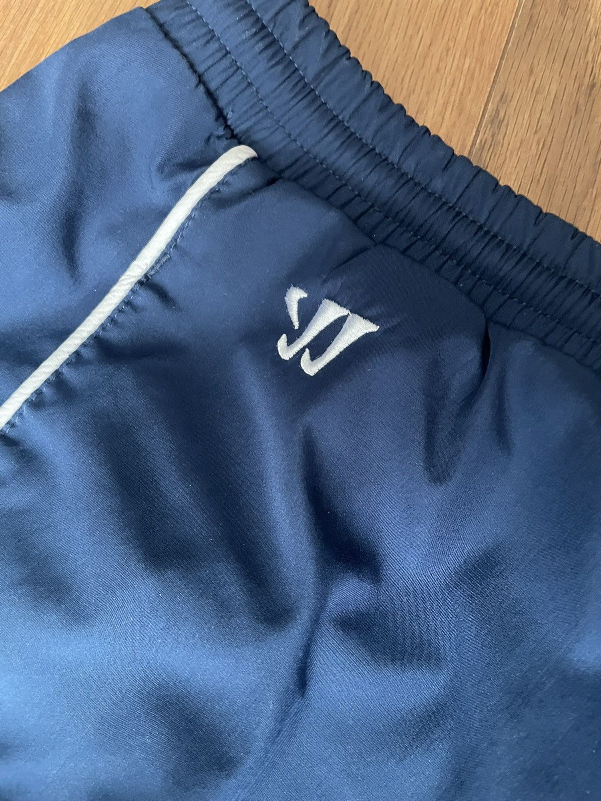 Vintage × Warrior Vintage Warrior Blue Trackpants Size US 34 / EU 50 - 4 Thumbnail