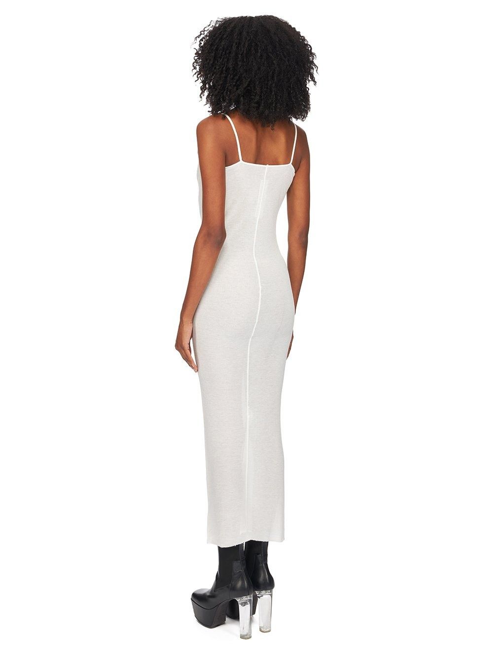Rick Owens o1y0126 Maxi Dress in White Size M / US 6-8 / IT 42-44 - 3 Thumbnail