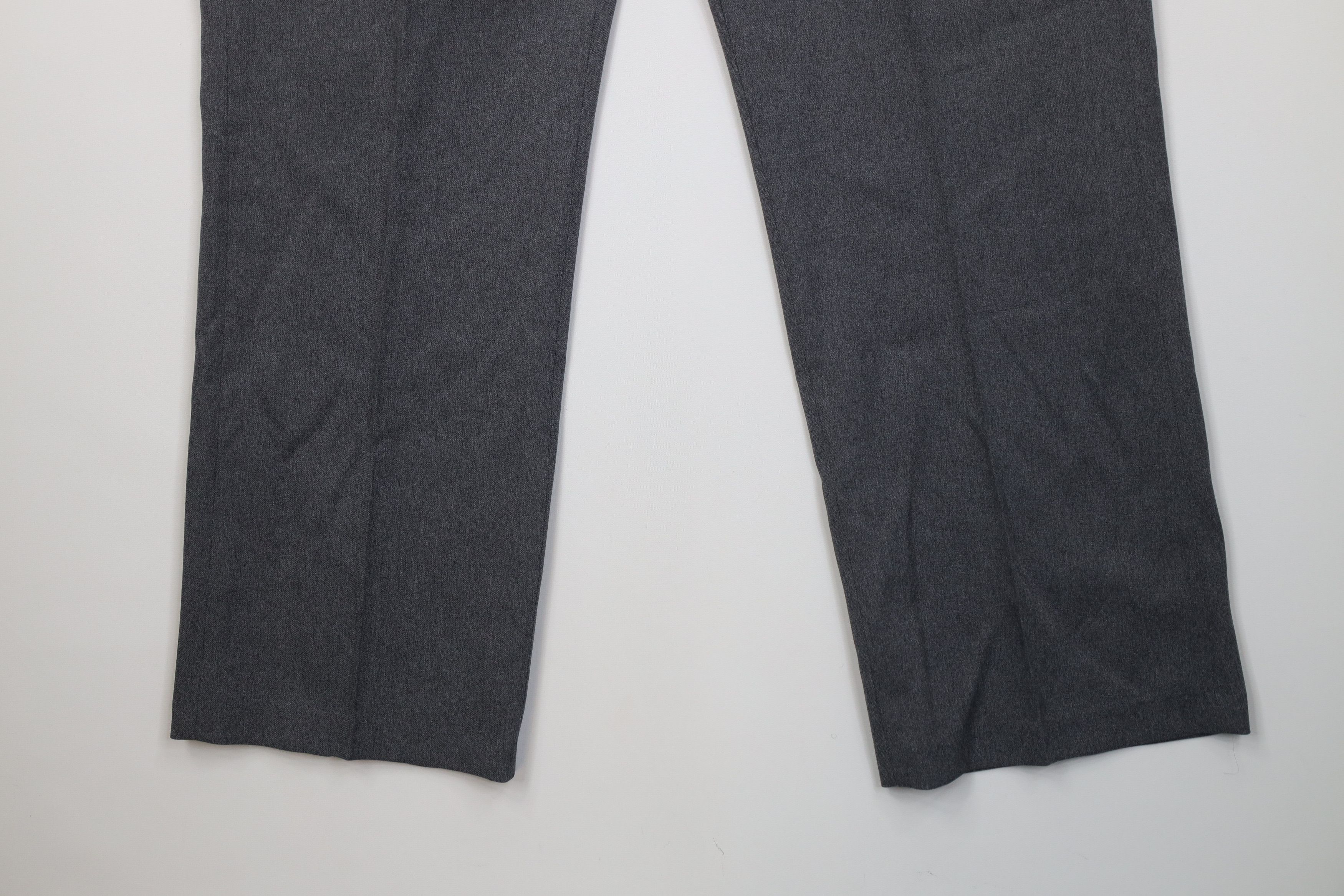 Vintage Vintage 70s Streetwear Wide Leg Chino Pants Heather Gray USA Size US 38 / EU 54 - 4 Thumbnail