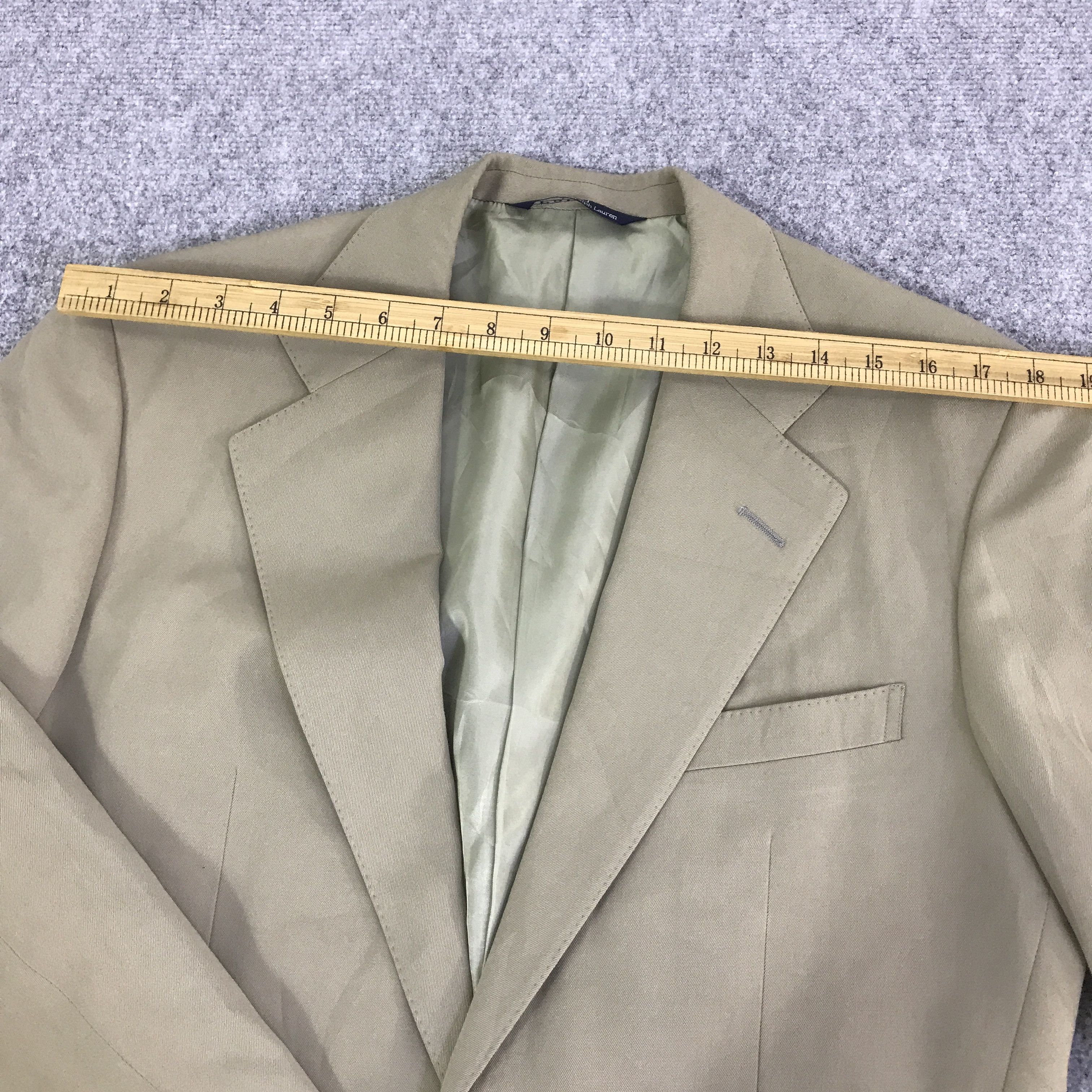 Polo Ralph Lauren Polo ralph lauren Cream Blazer coat jacket K108B18 Size US M / EU 48-50 / 2 - 5 Thumbnail