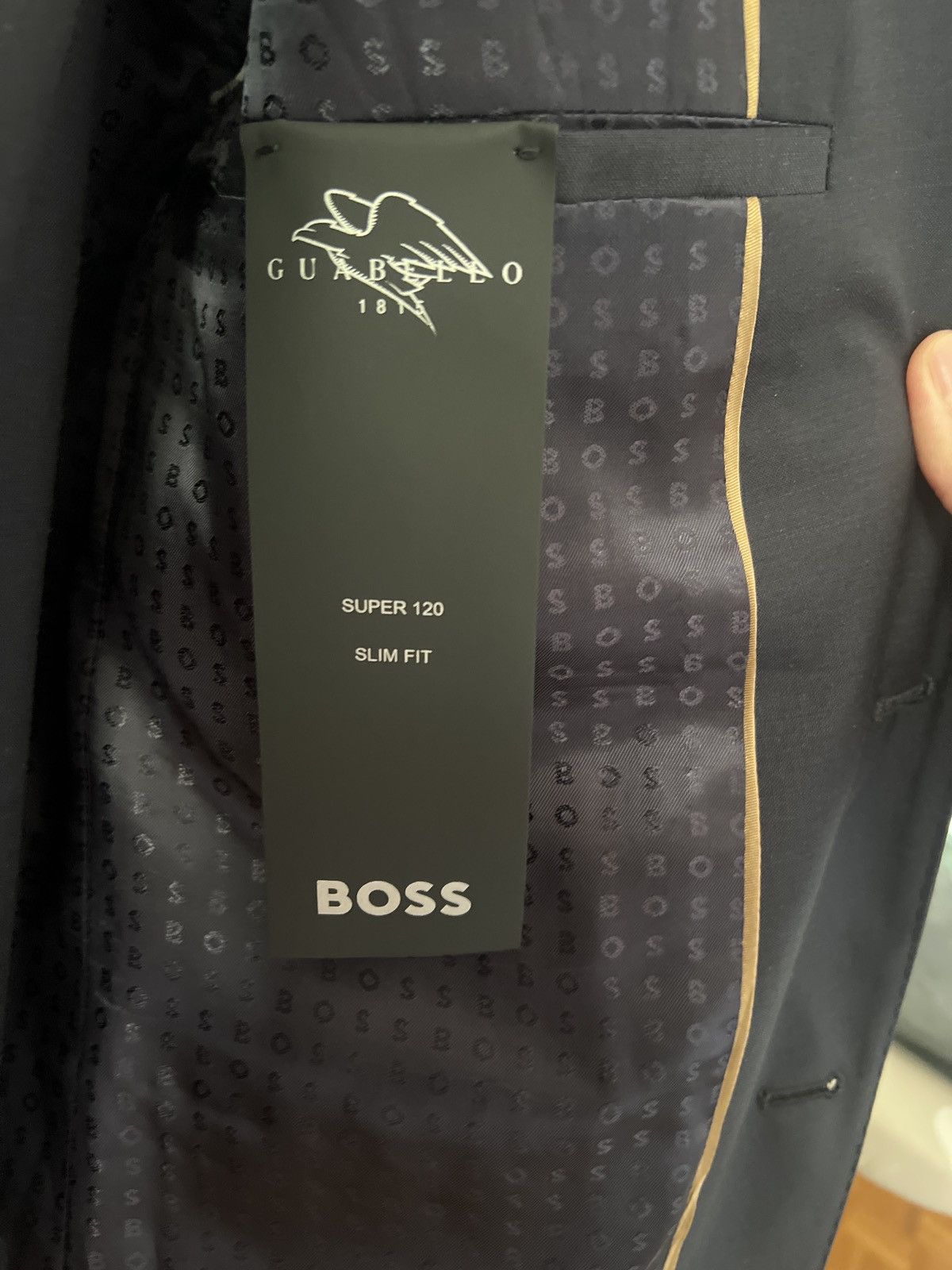 Hugo Boss Hugo Boss H-Huge Suit Super 120’s Guabello Wool 48EU/ 38R US Size 38R - 11 Thumbnail