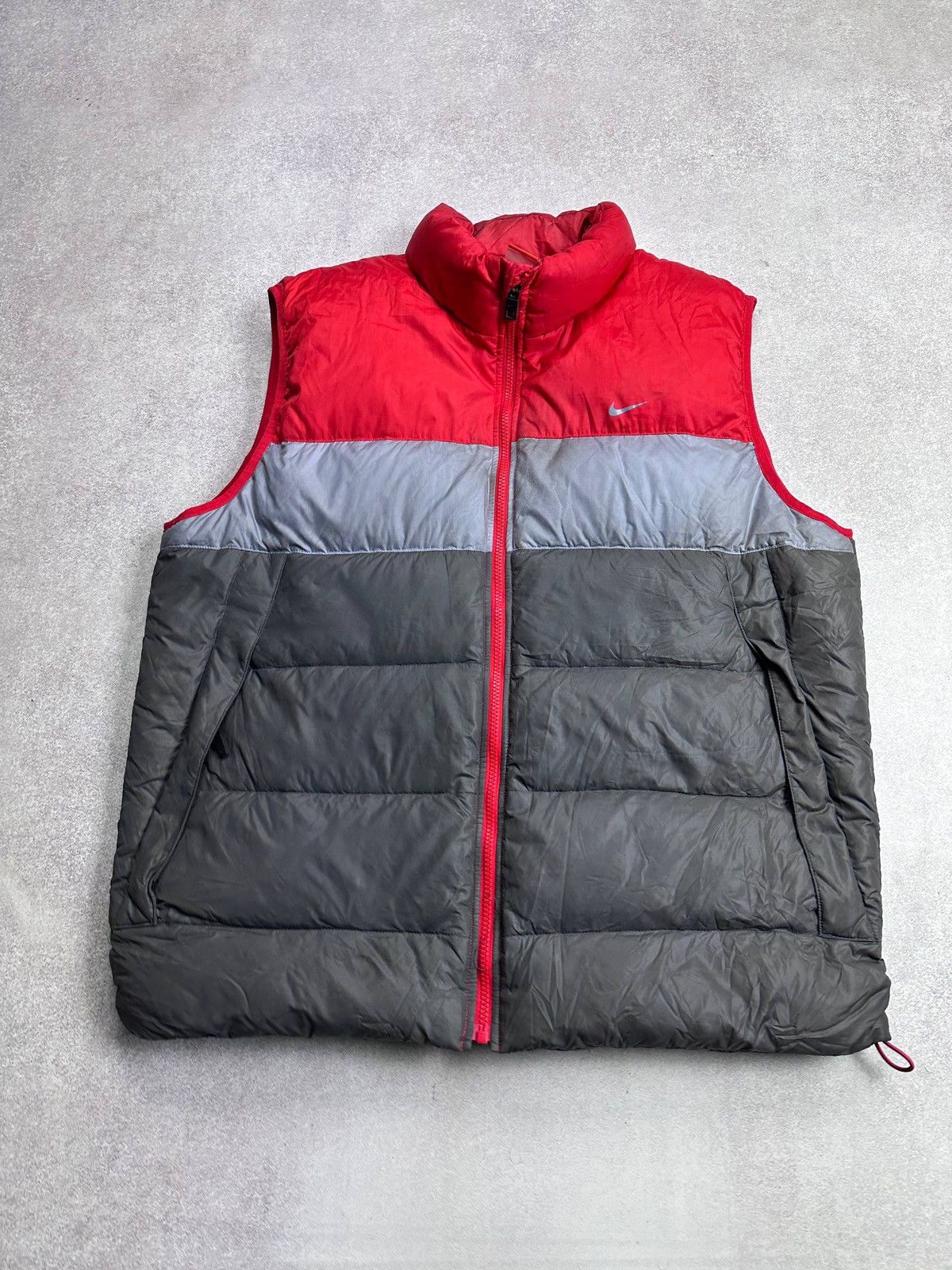 Nike Vintage Nike Swoosh Goose Down Puffer Vest Y2K XL Size US XL / EU 56 / 4 - 3 Thumbnail