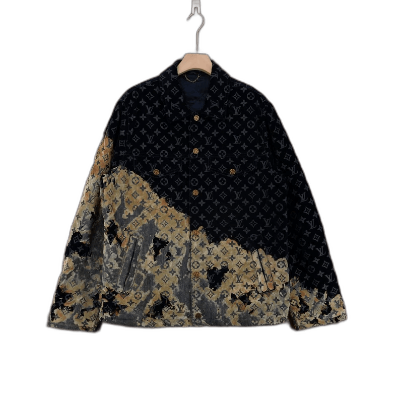 Louis Vuitton Louis Vuitton Patchwork Denim Jacket 24SS Size US L / EU 52-54 / 3 - 1 Thumbnail