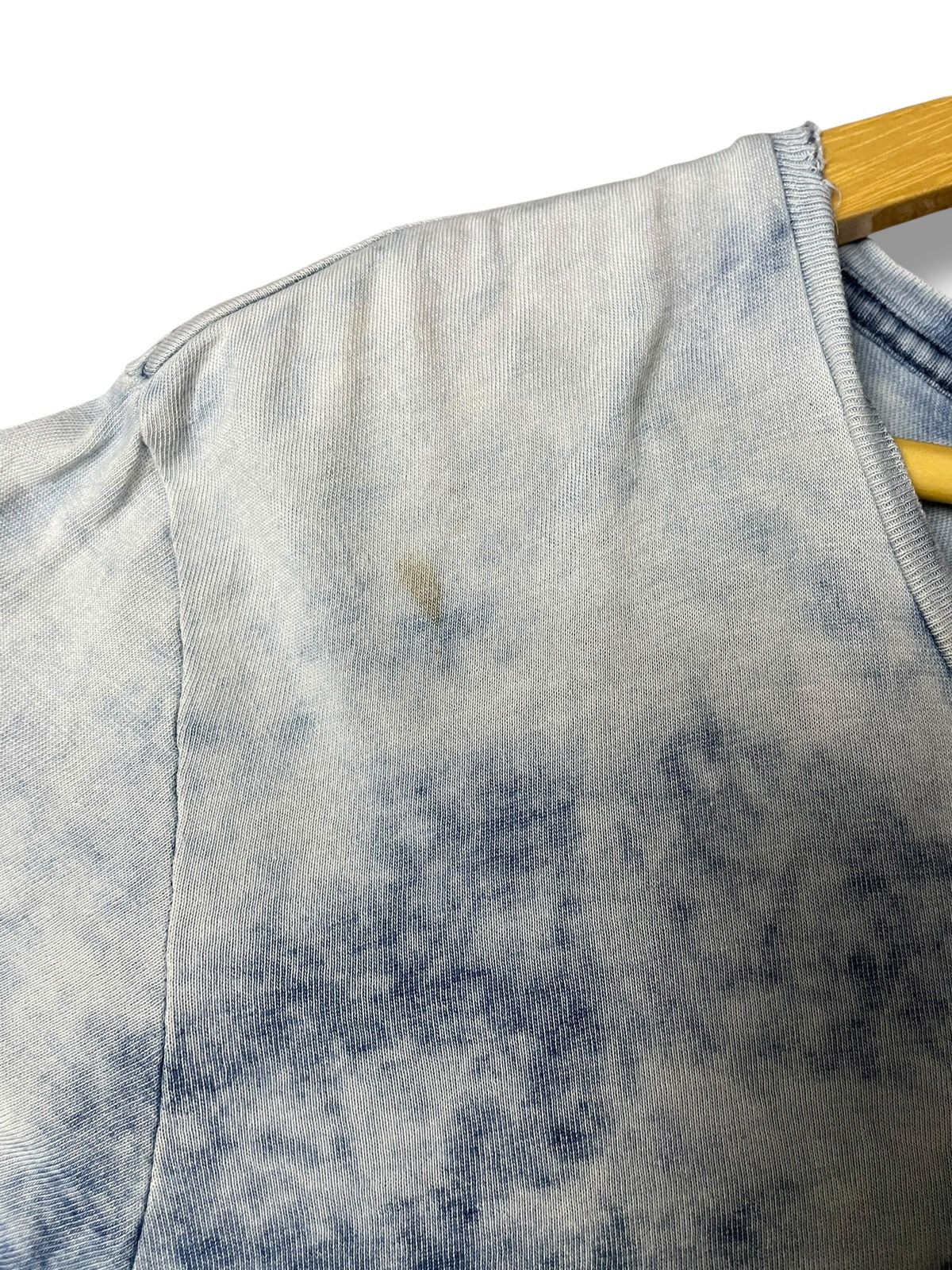 Diesel × Japanese Brand × Vintage DIESEL INDUSTRY Distressed Bleach Tie-dye Tshirt (115$ Size US M / EU 48-50 / 2 - 3 Thumbnail