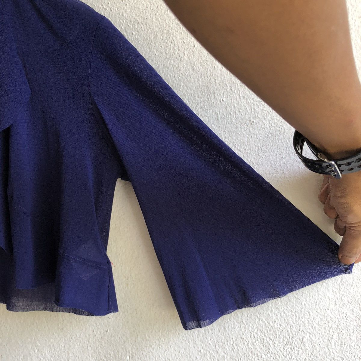 Vivienne Tam VIVIENNE TAM chiffon bolero shrug cardigan Size XS / US 0-2 / IT 36-38 - 8 Thumbnail