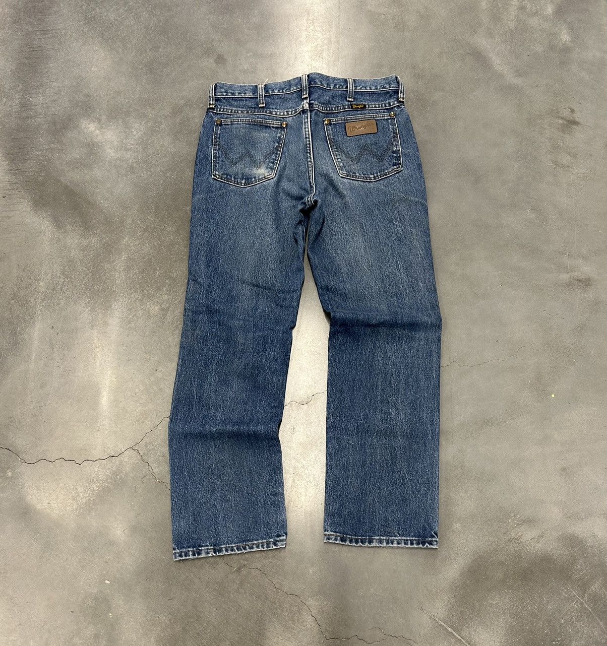 Vintage × Wrangler Vintage Wrangler blue jeans Size US 32 / EU 48 - 2 Thumbnail