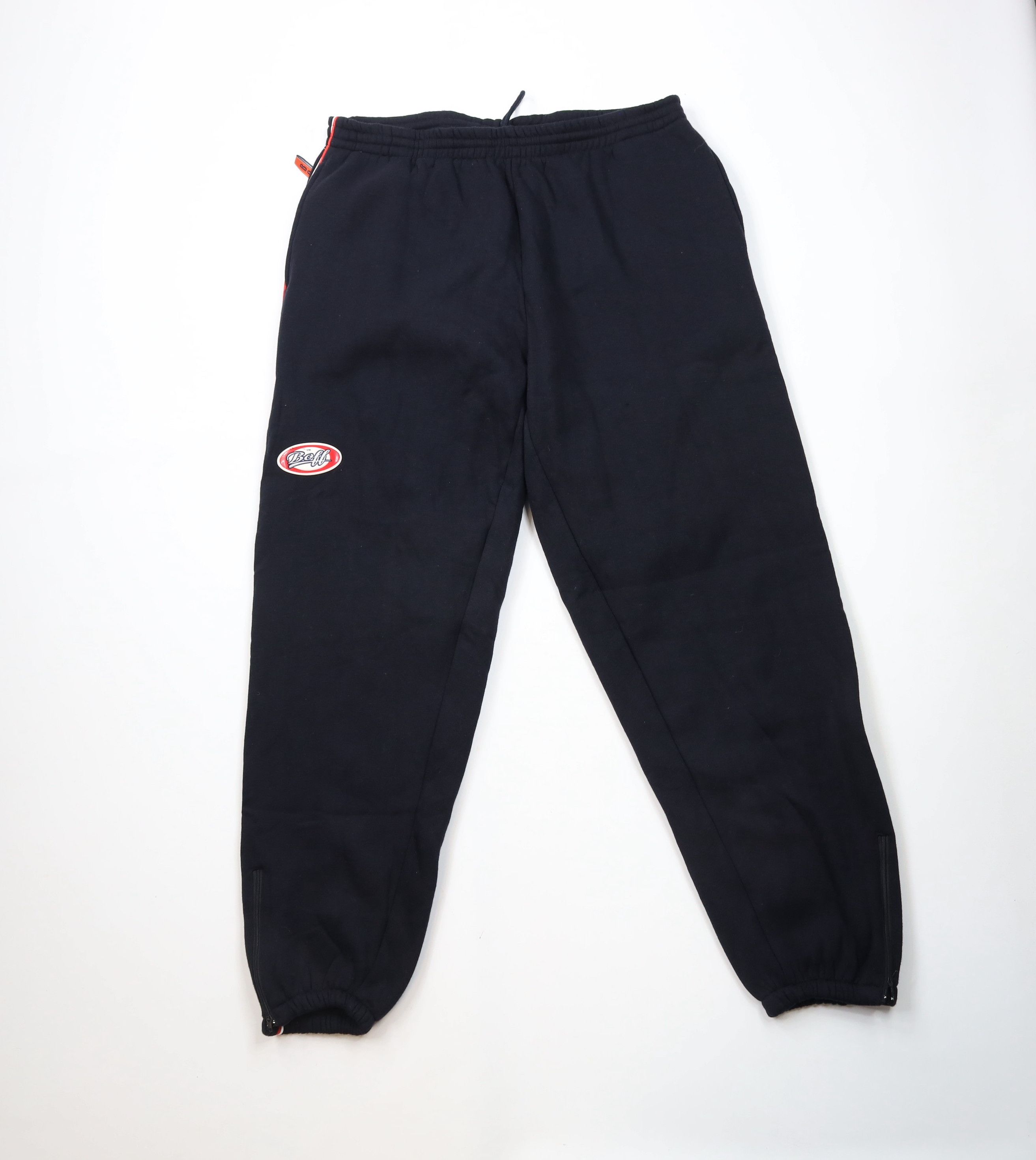 Vintage Deadstock Vintage 90s Streetwear Striped Sweatpants Joggers Size US 40 / EU 56 - 1 Thumbnail