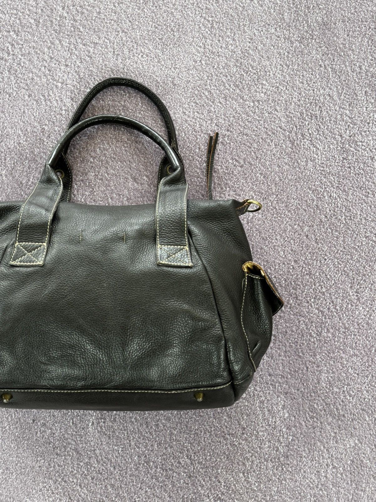 Hysteric Glamour Vintage Grunge Vibe Leather Studded Punk Y2K Bag Size ONE SIZE - 8 Thumbnail