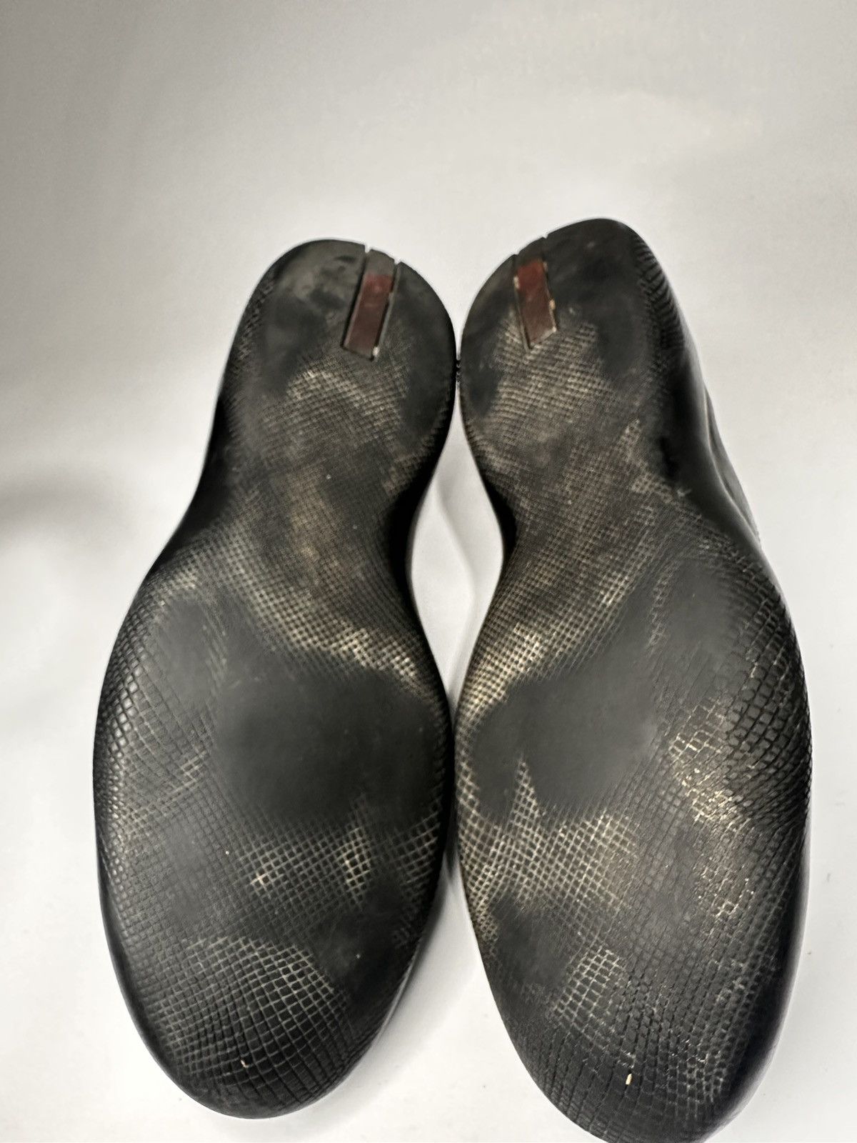 Prada PRADA MILANO 4D2008 LOGO STAMP VAMP DRIVING LOAFER. Size US 8 / EU 41 - 12 Thumbnail