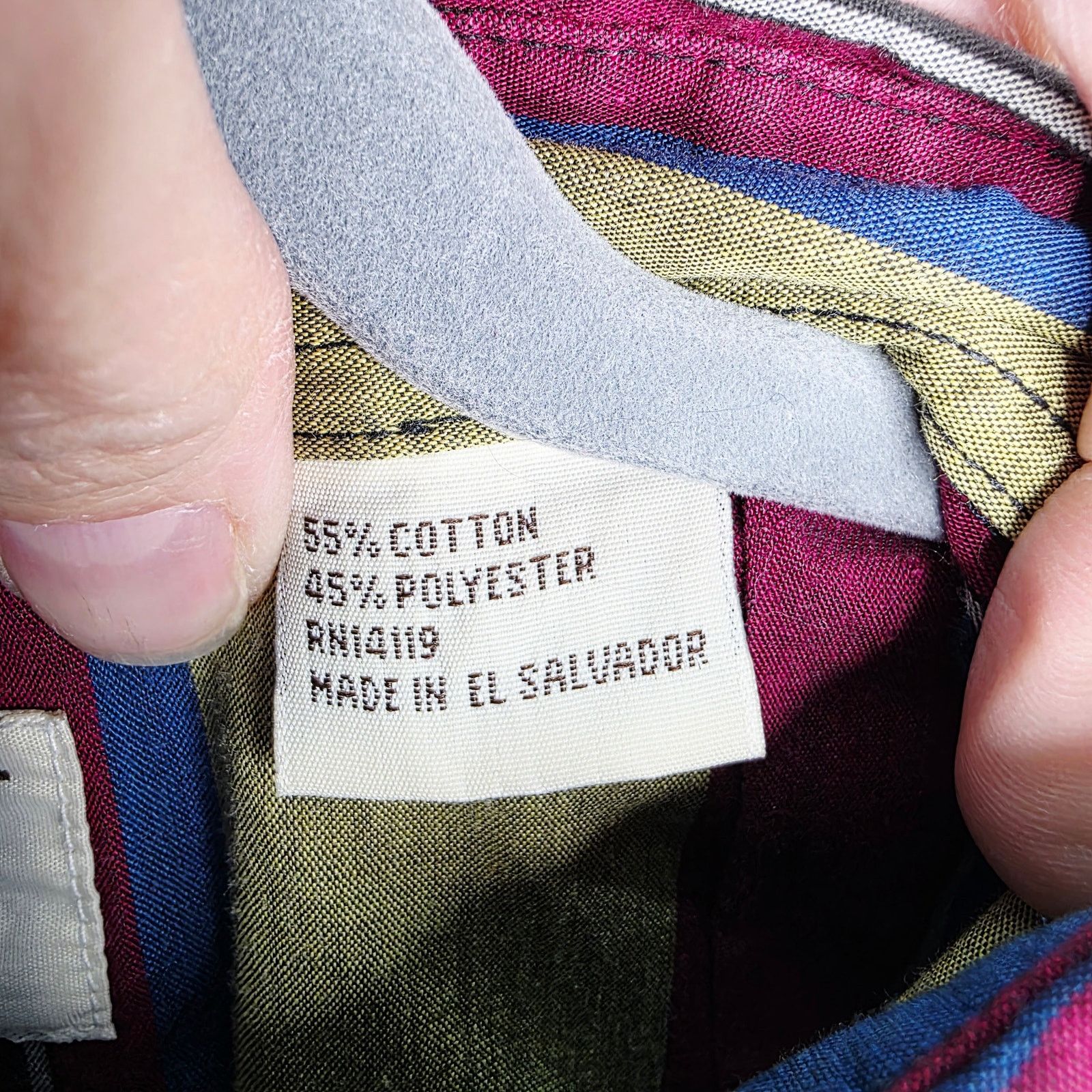 Other Vintage Ely Since 1878 Western Striped Button Front Shirt Size US XXL / EU 58 / 5 - 4 Thumbnail