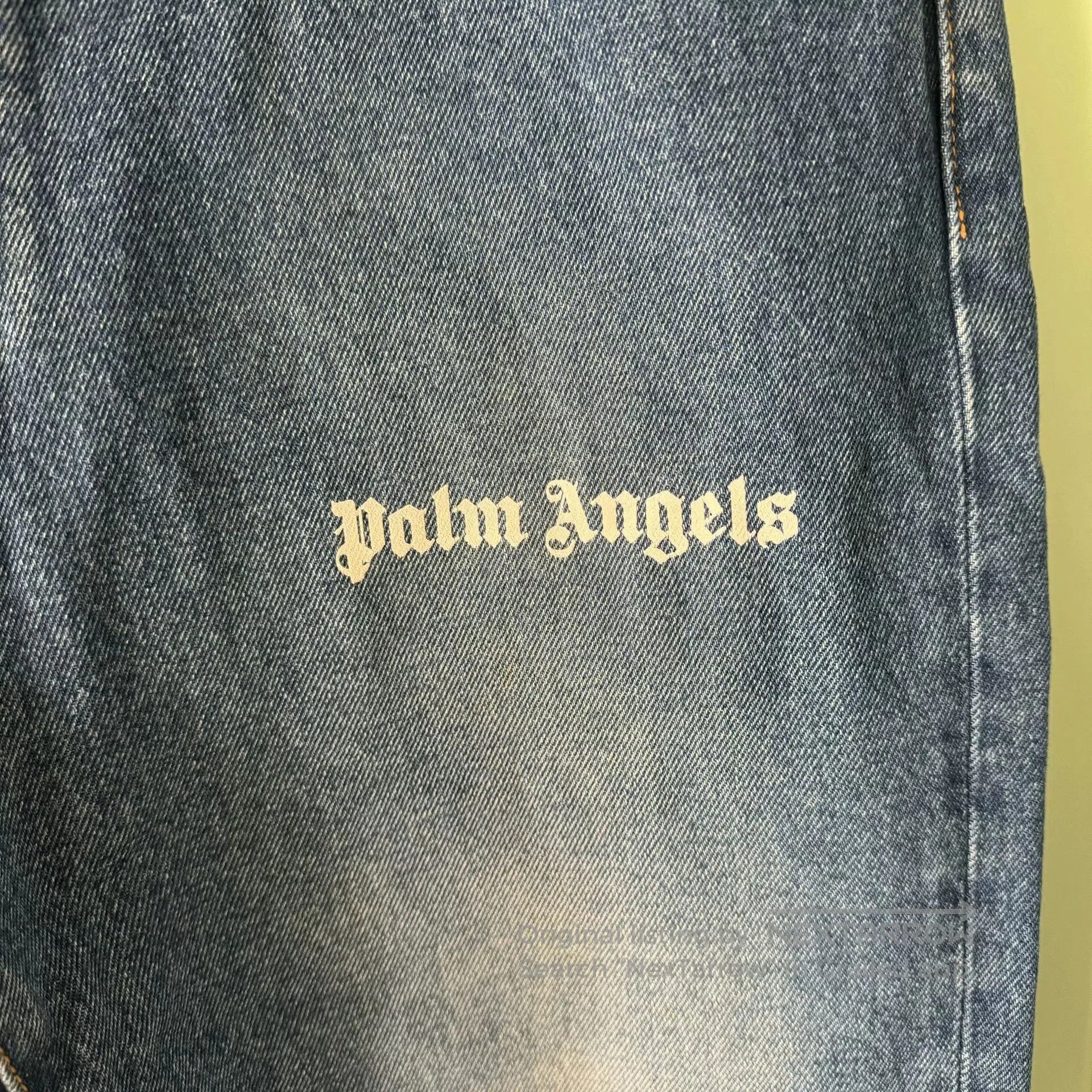 Palm Angels Palm Angels Denim Patchwork Pants. Size US 32 / EU 48 - 7 Thumbnail