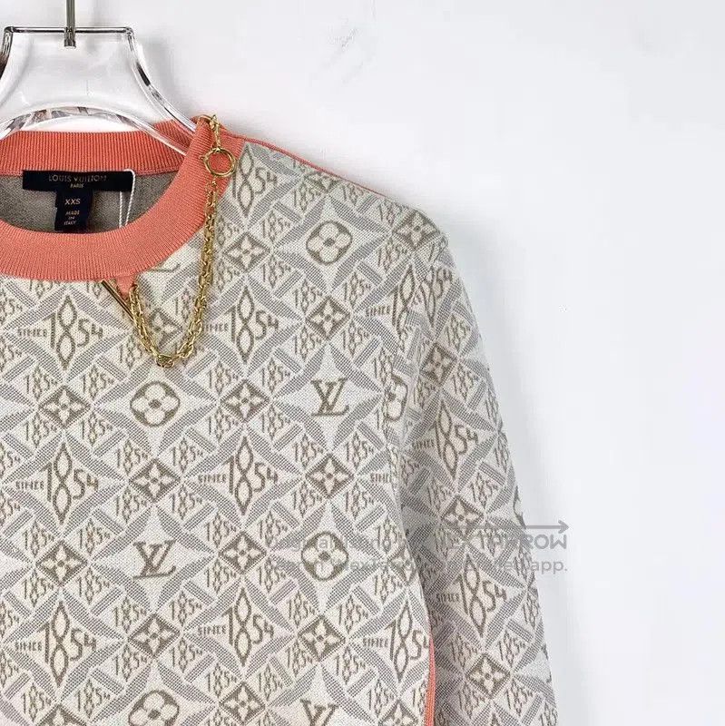 Louis Vuitton Louis Vuitton XXS Color Block Silk Sweatshirt . Size XXS / US 00 / IT 34 - 3 Thumbnail
