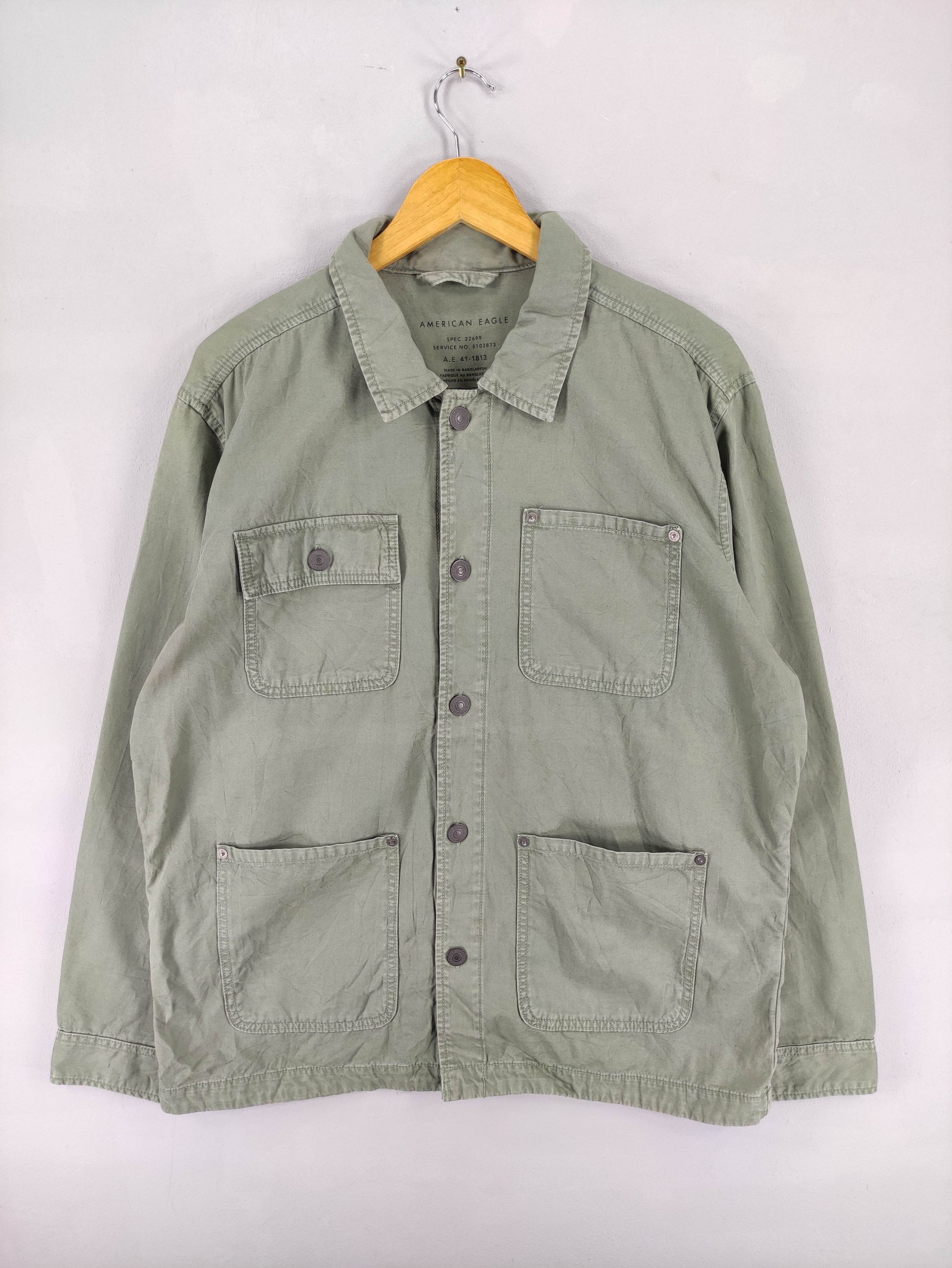 American Eagle Outfitters Vintage American Eagle Chore Jacket Size US L / EU 52-54 / 3 - 1 Thumbnail
