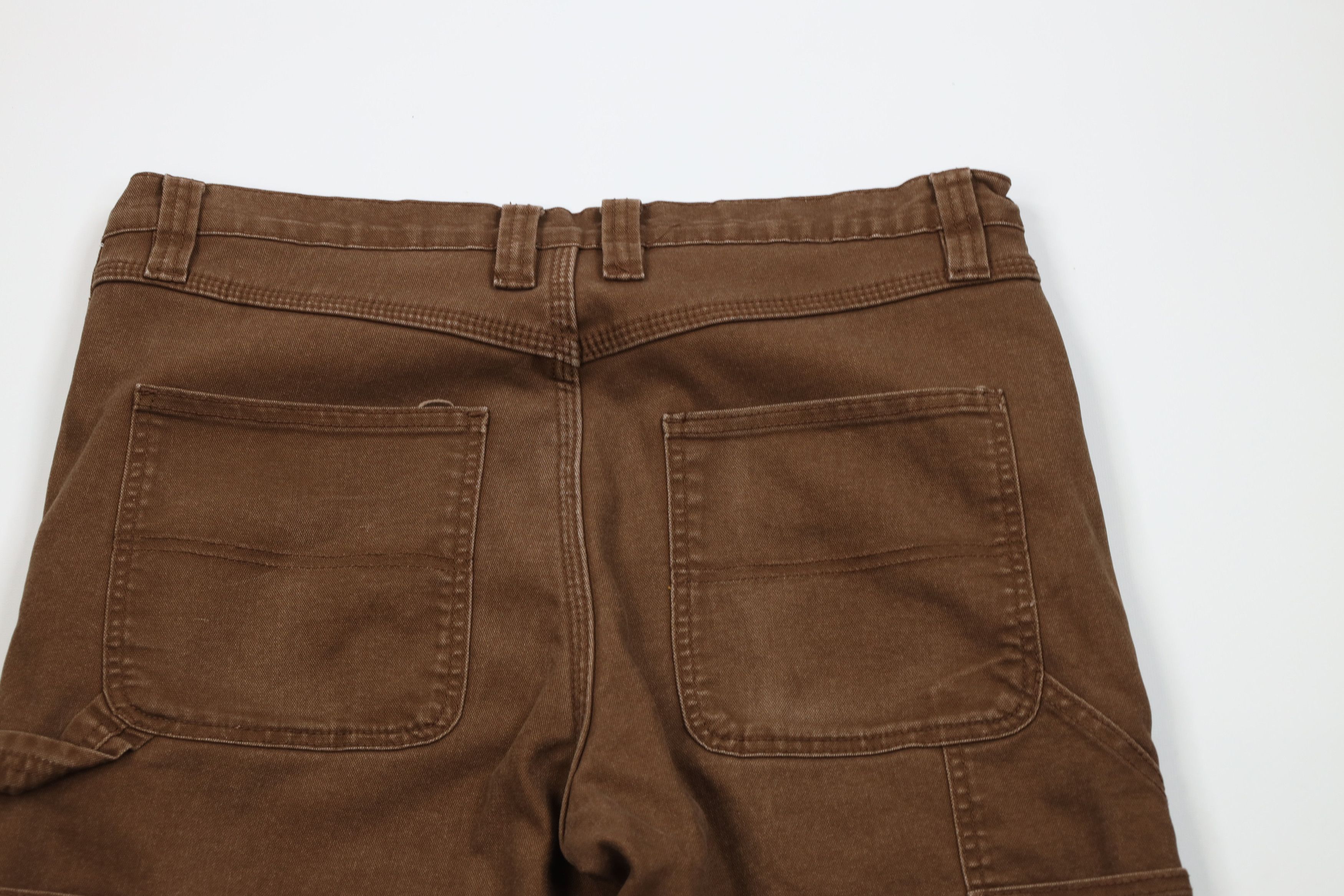 Vintage Vintage Streetwear Fleece Lined Canvas Straight Leg Pants Size US 36 / EU 52 - 12 Thumbnail