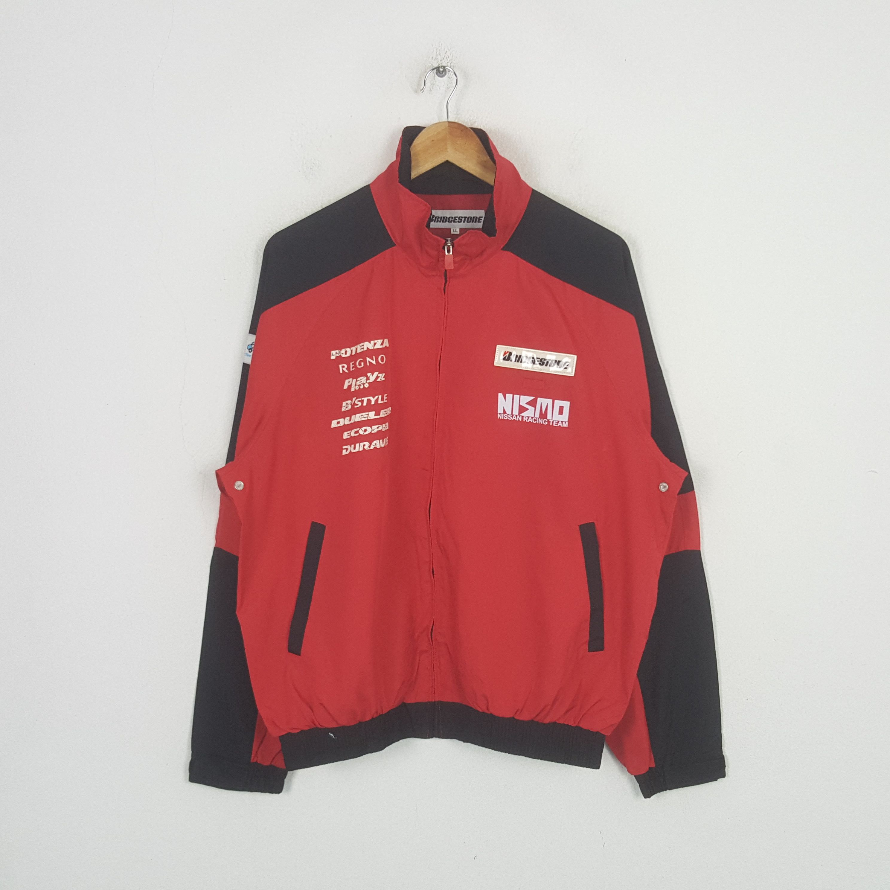Nissan Vintage Nismo Nissan Bridgestone Racing Team Jacket C302N2 Size US XL / EU 56 / 4 - 3 Thumbnail