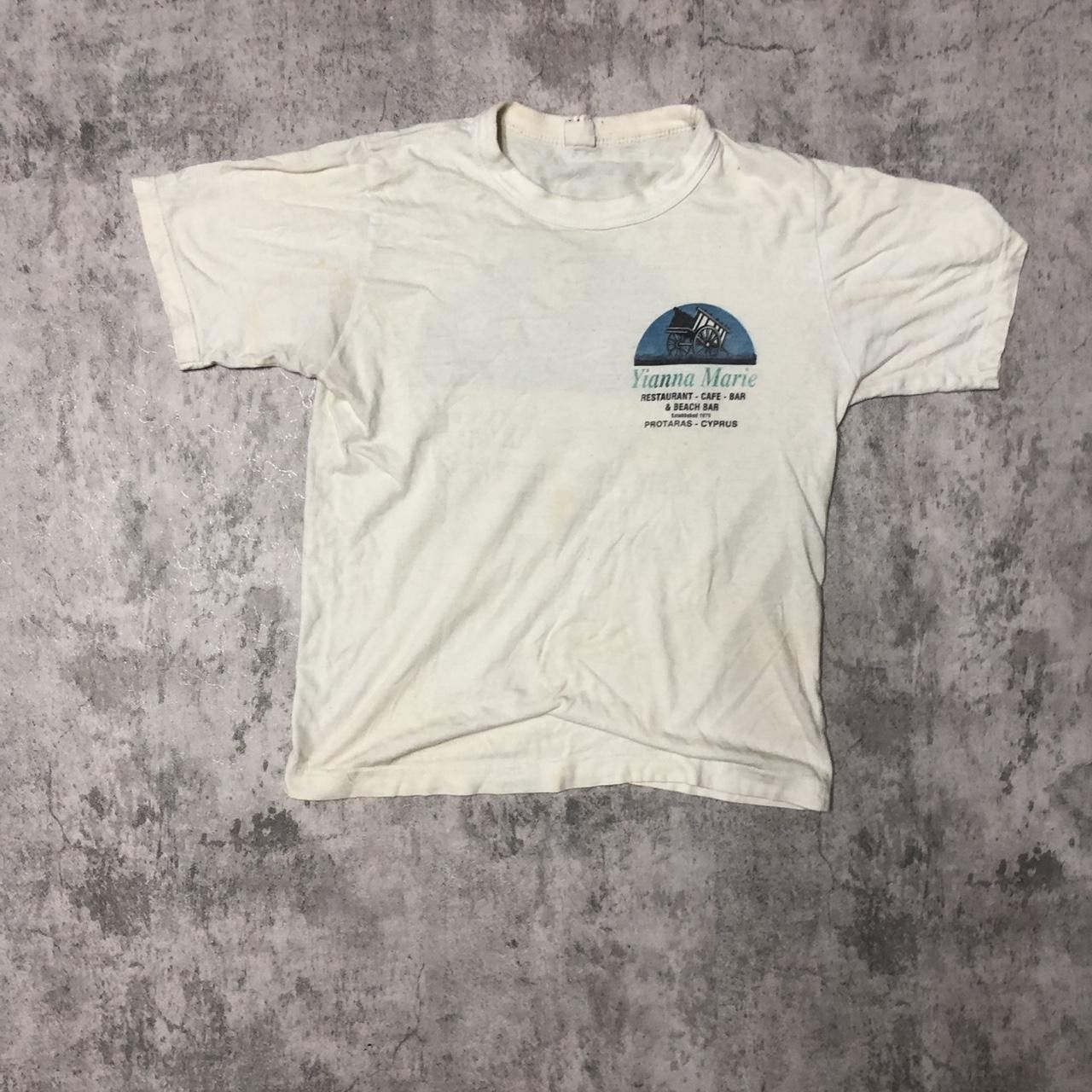 Other 80s Cyprus white t-shirt Size US XS / EU 42 / 0 - 1 Thumbnail