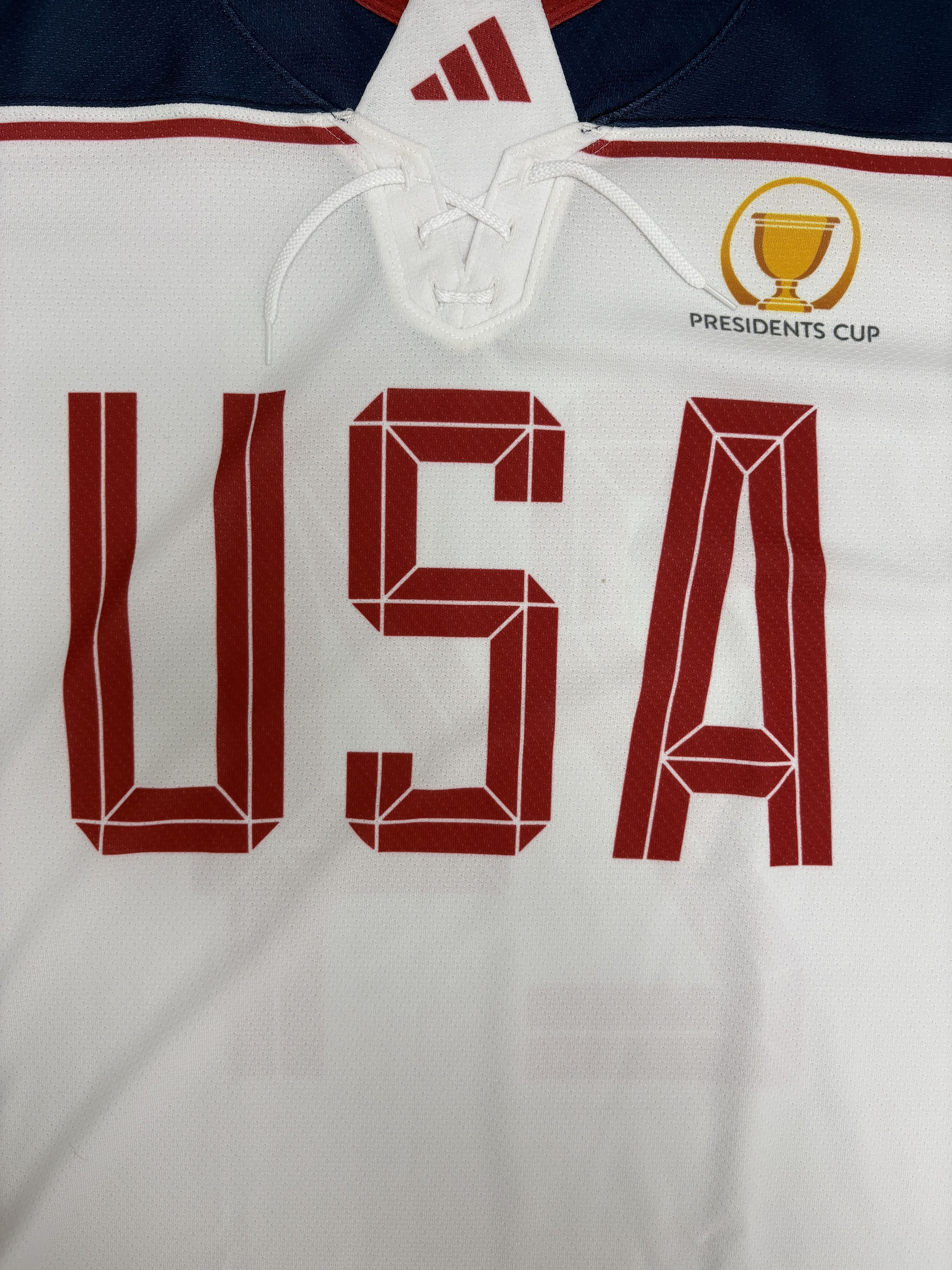 Adidas USA Presidents Cup White Hockey Jersey Size US XL / EU 56 / 4 - 2 Thumbnail